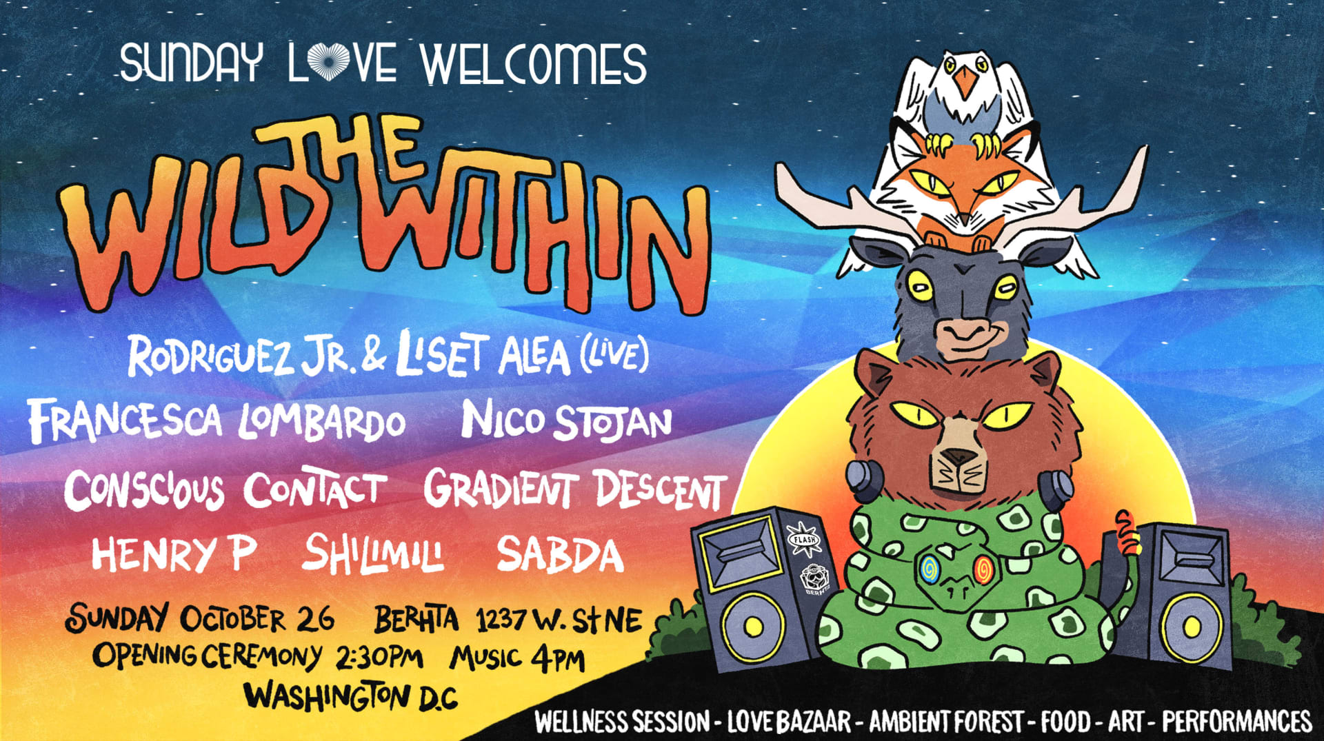 Sunday Love Closing 2025: Welcoming The Wild Within