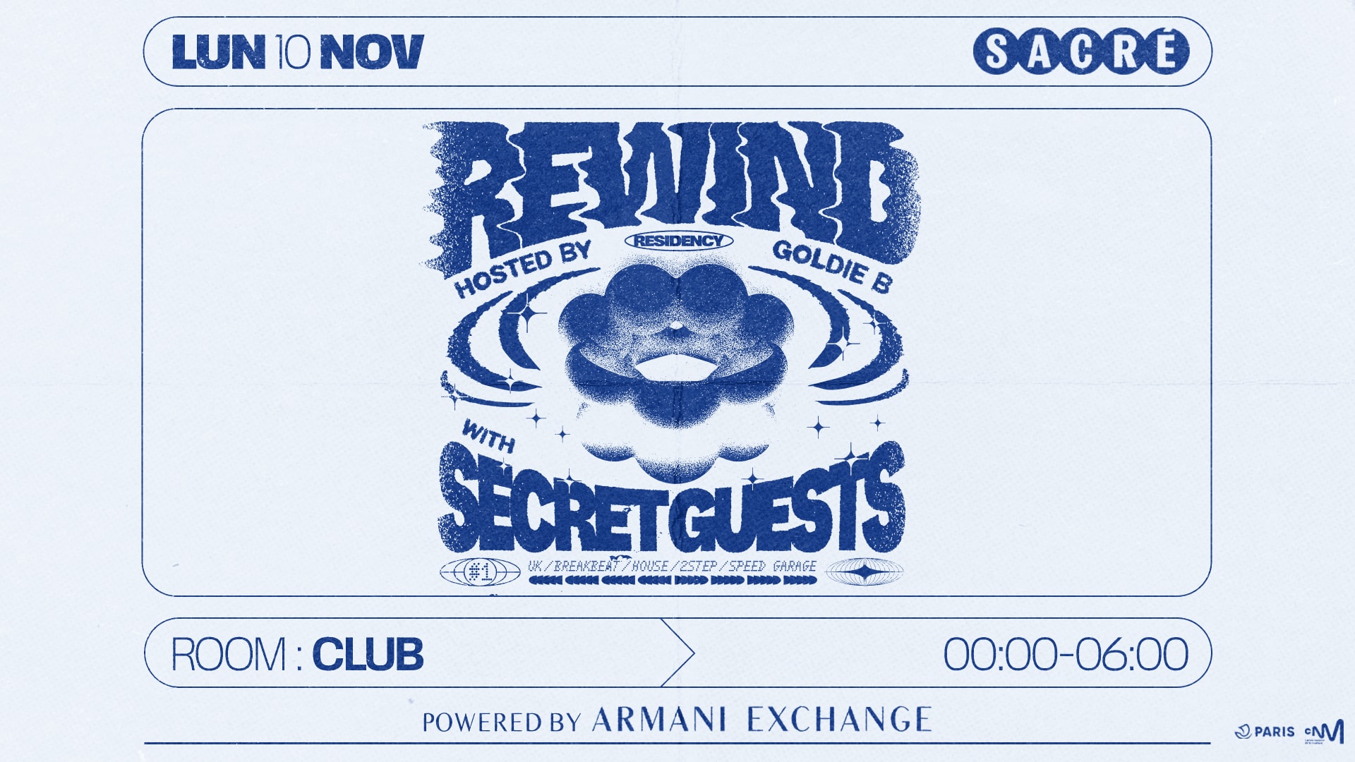Sacré : Rewind By Goldie B [Powered By Armani Exchange]