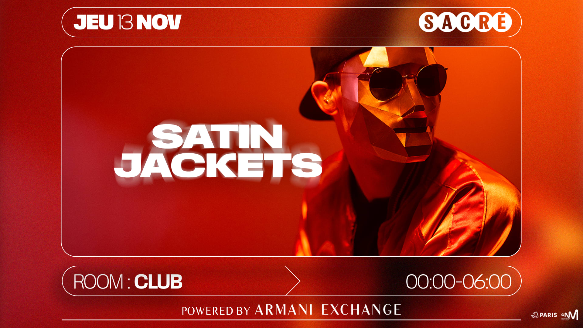 Bon Voyage : Satin Jackets [Powered By Armani Exchange]