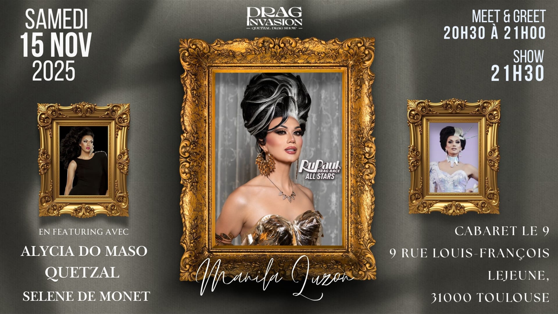 Diva - Manila Luzon Show - Ru Paul's Drag Legend - Toulouse