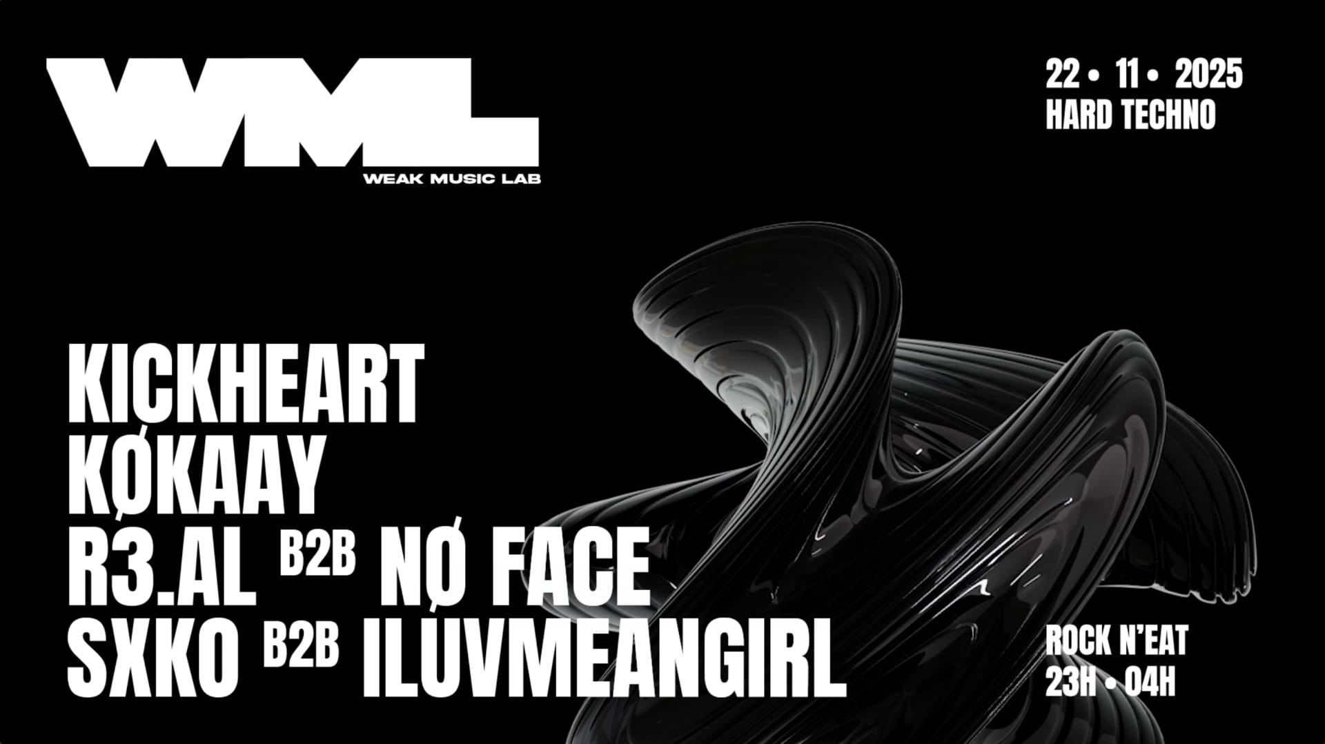 Wml#8 - 360 Stage By Weak Music Lab Au Rock N'eat