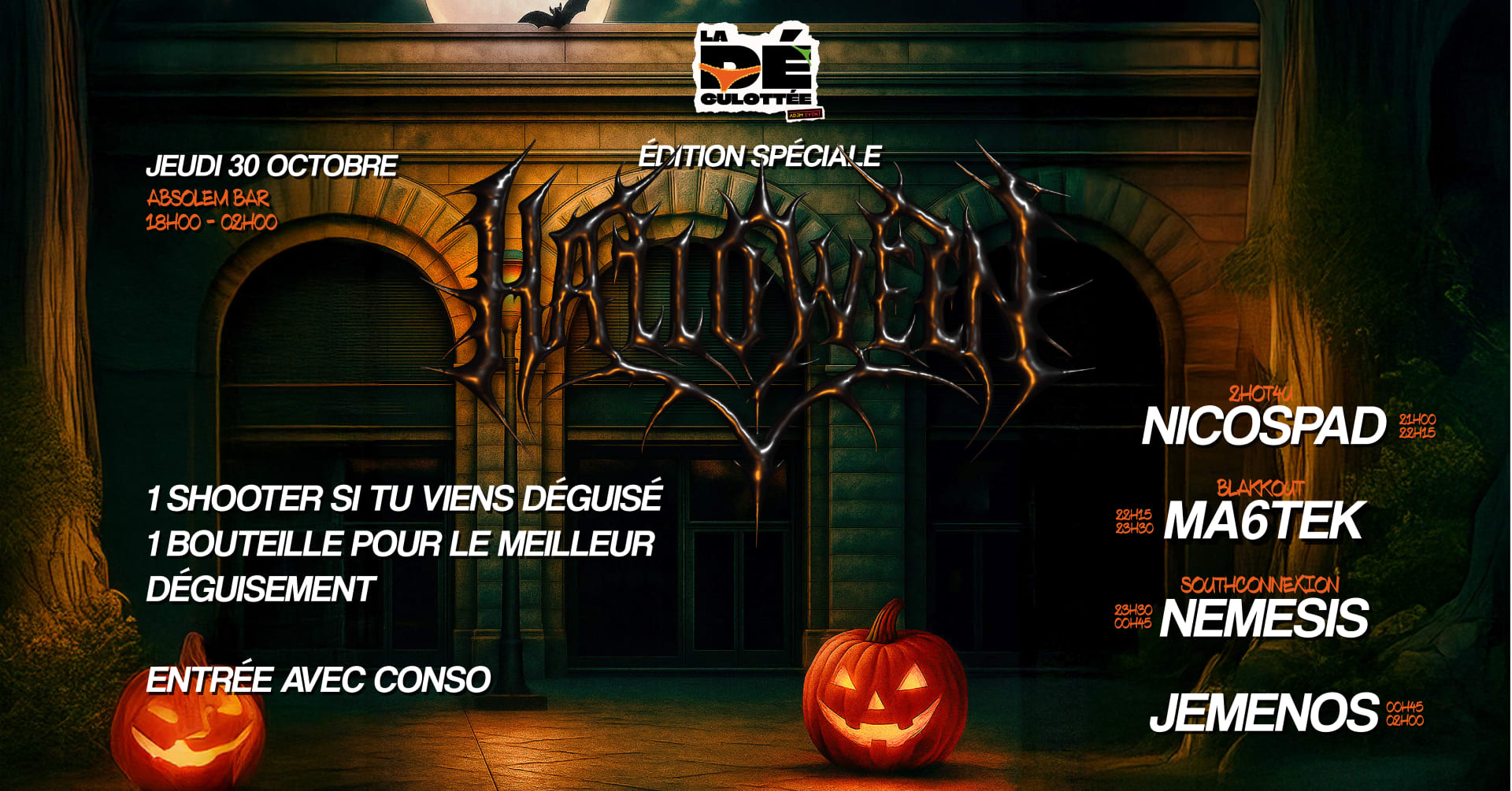 La Déculottée - Spécial Halloween