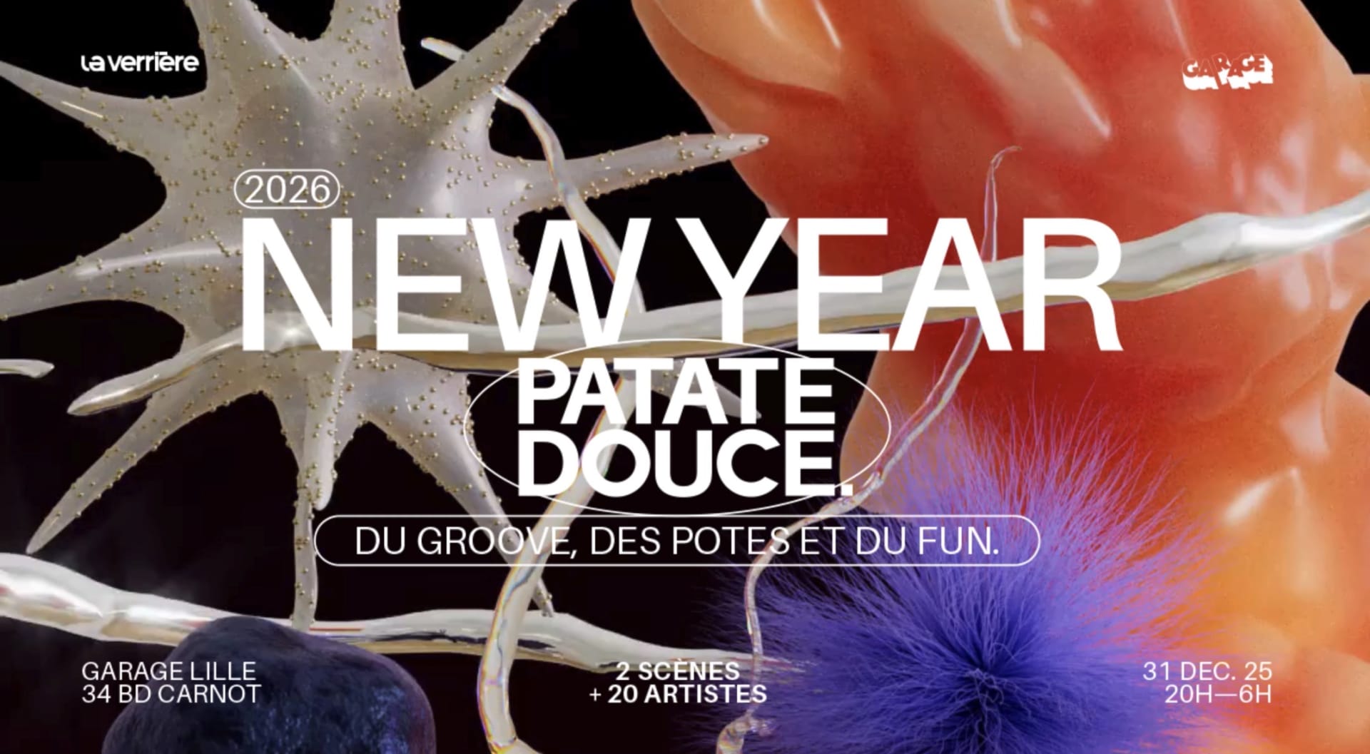 Nouvel An 2026 - Patate Douce