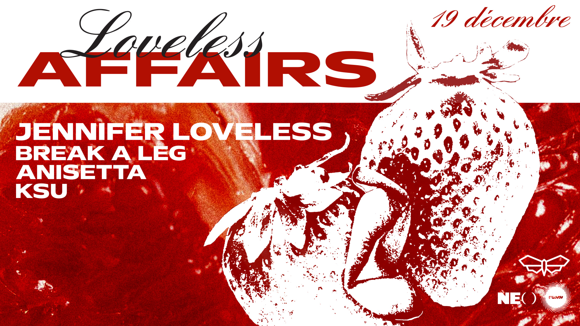 19/12 | Club Cabaret : Loveless Affairs - Neo X Pqmv
