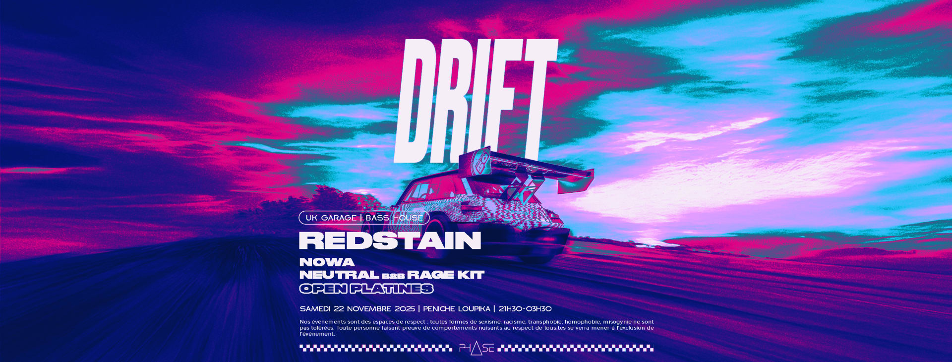 Drift #10 W/ Redstain