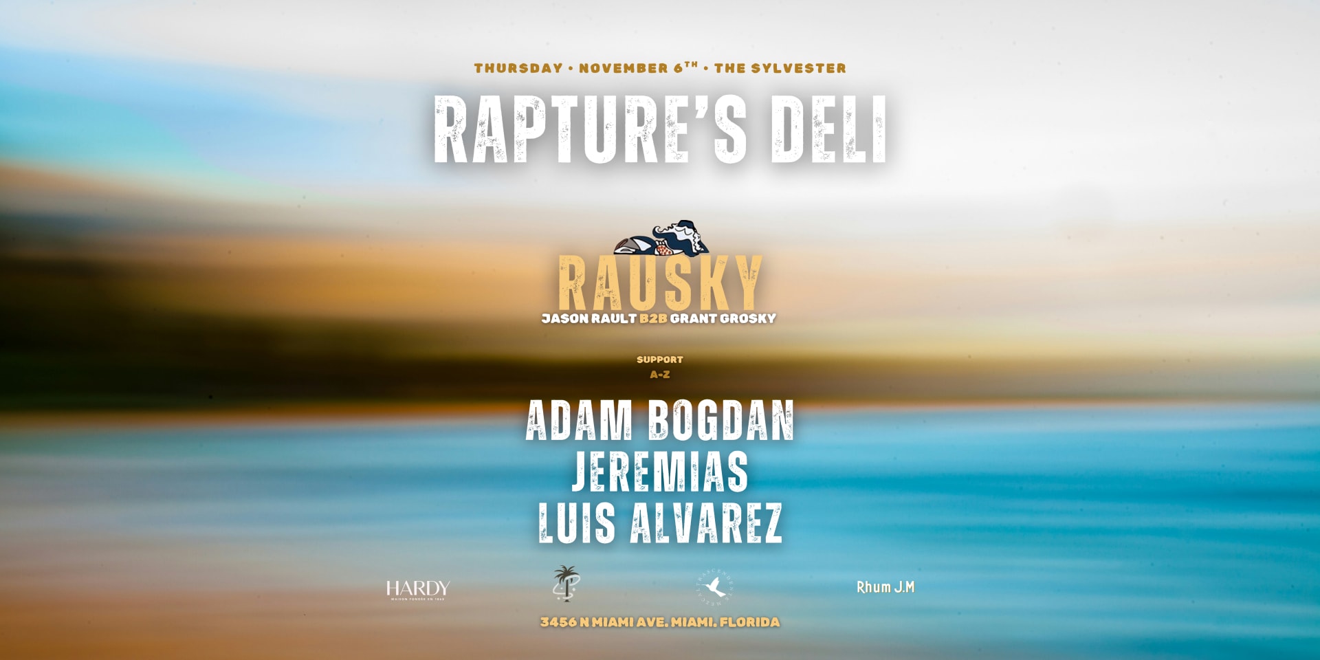 Rapture's Deli - Rausky, Adam Bogdan, Jeremias, Luis Alvarez