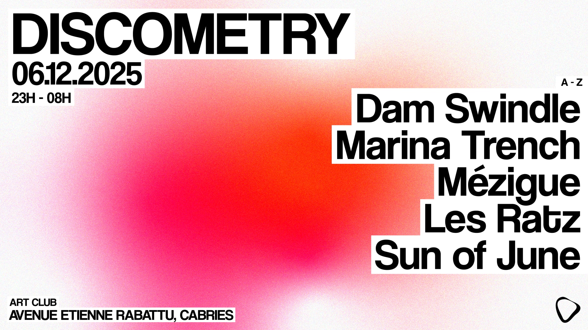 Discometry Edition 1: Dam Swindle, Marina Trench, Mézigue
