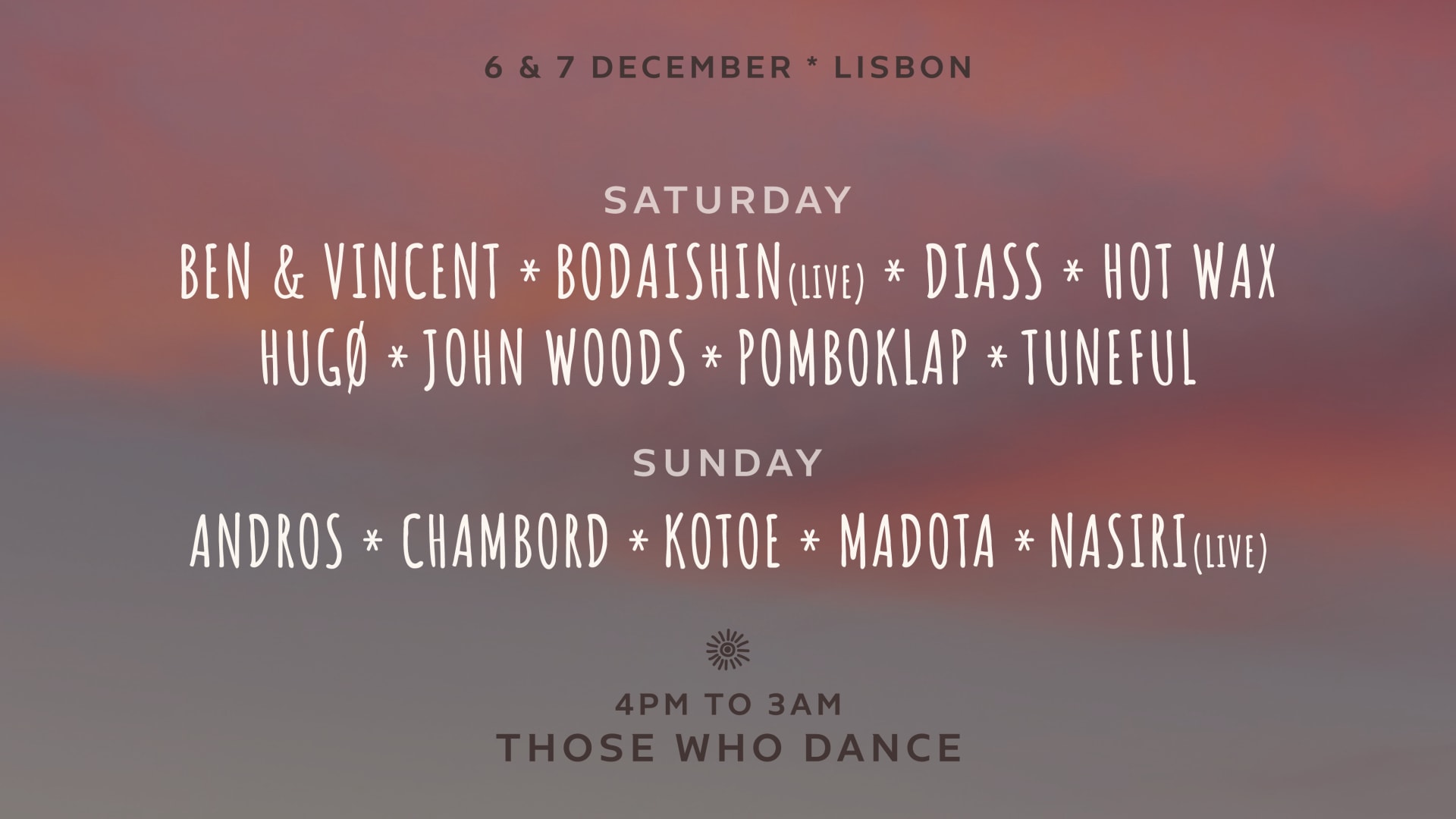 Goat Community Gathering - Lisbon Weekender