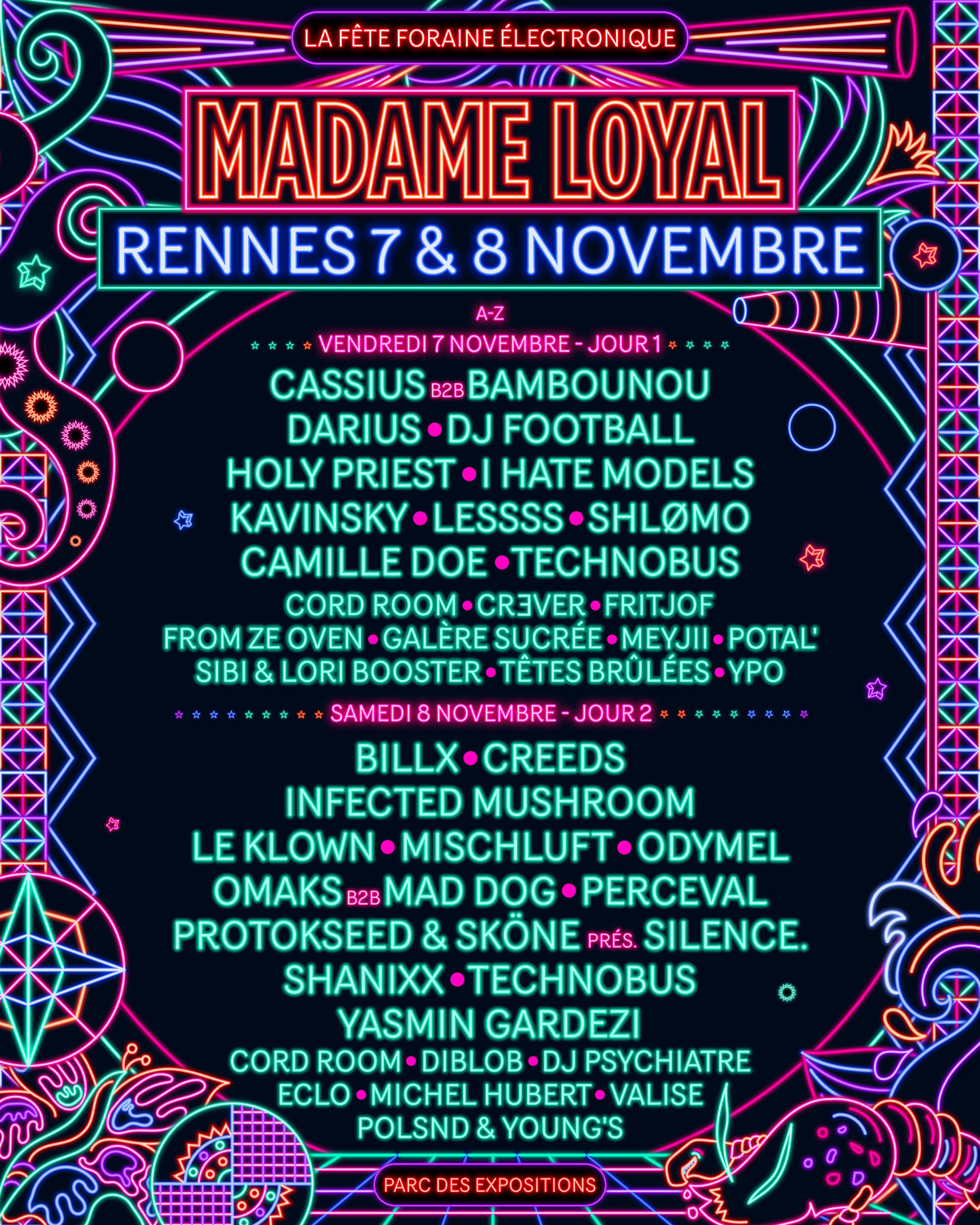 Madame Loyal Rennes : 7 & 8 Novembre