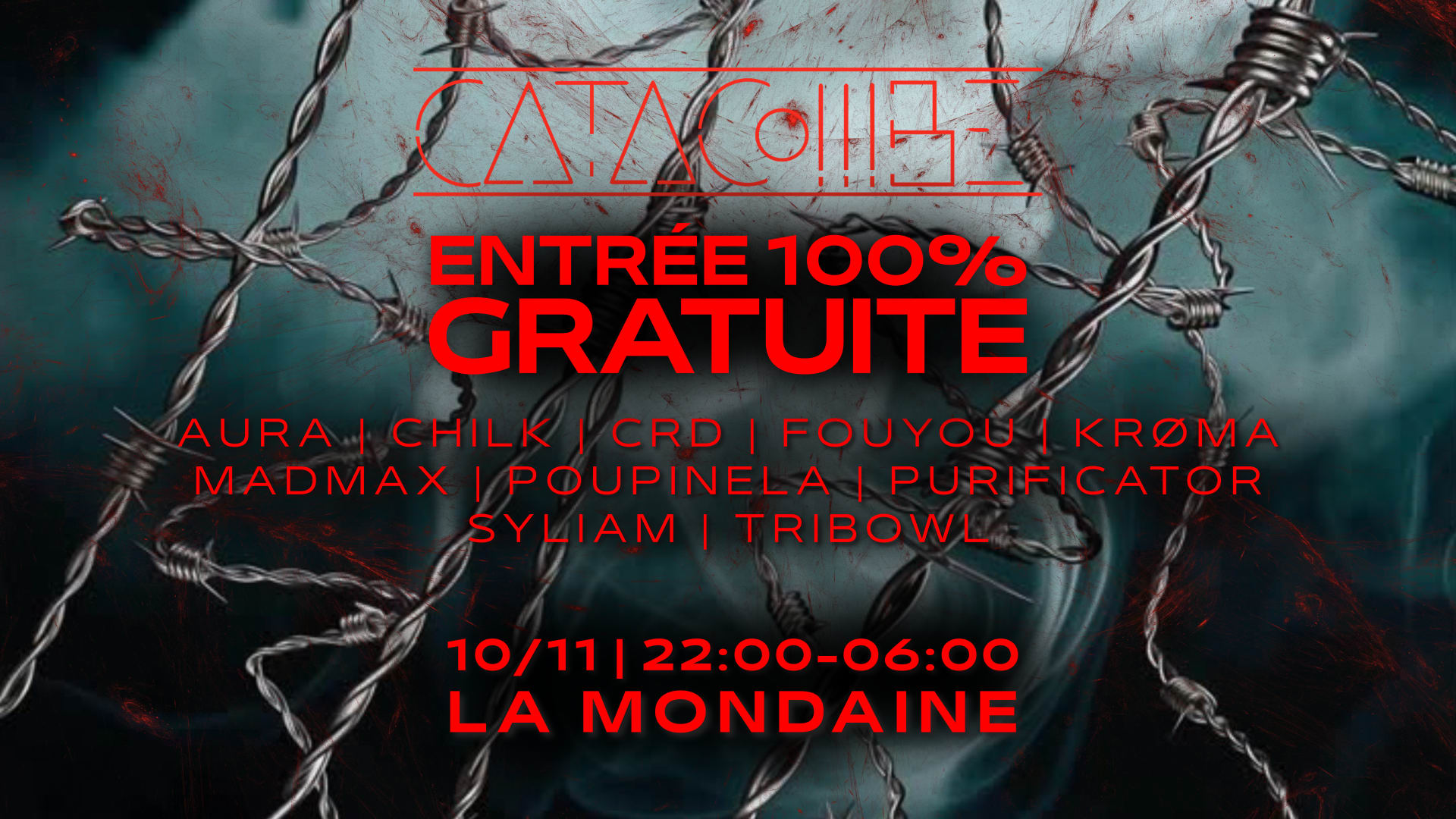 Entrée 100% Gratuite