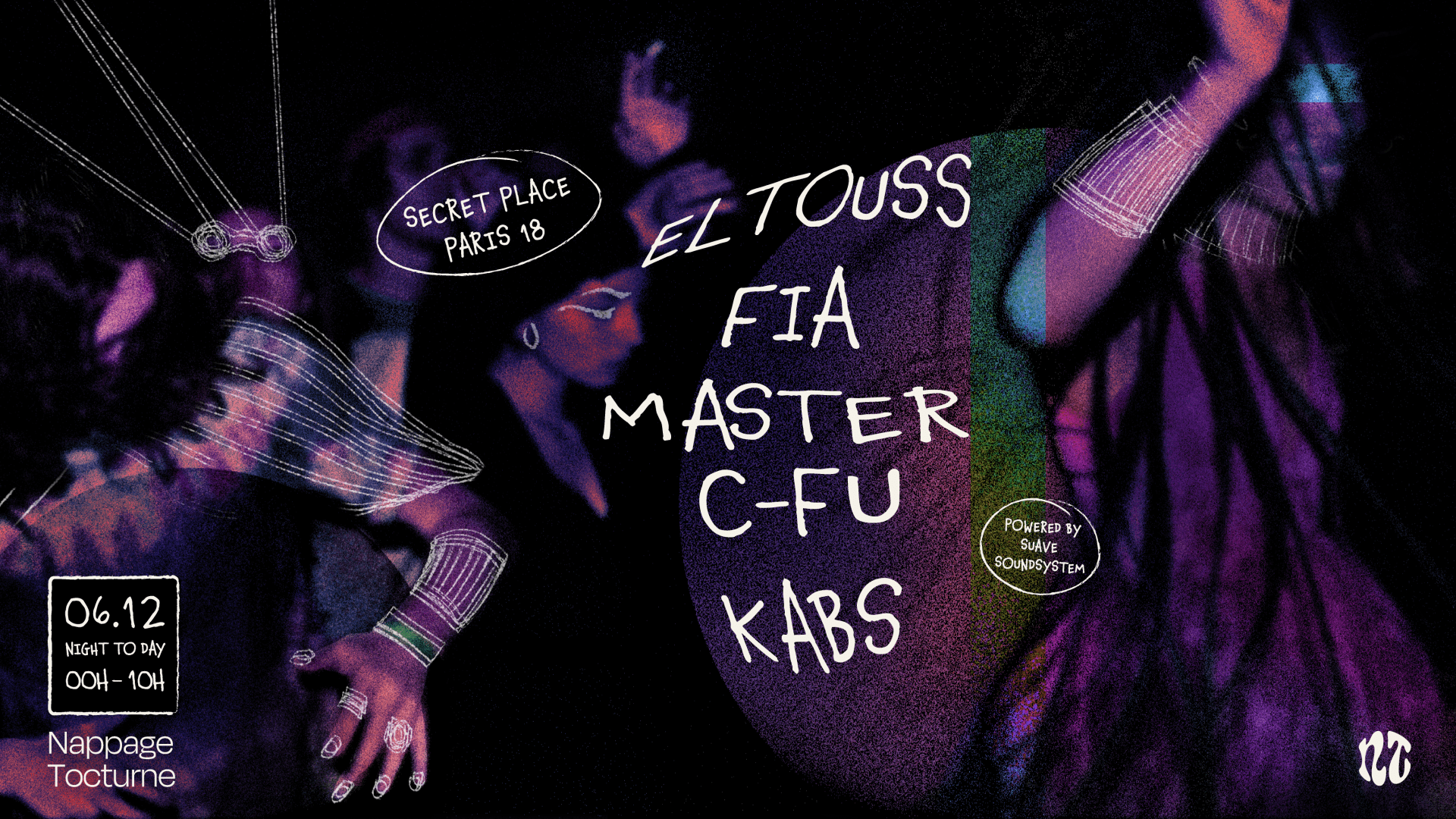 Nappage Tocturne | Eltouss, Fia, Master C-Fu & Kabs