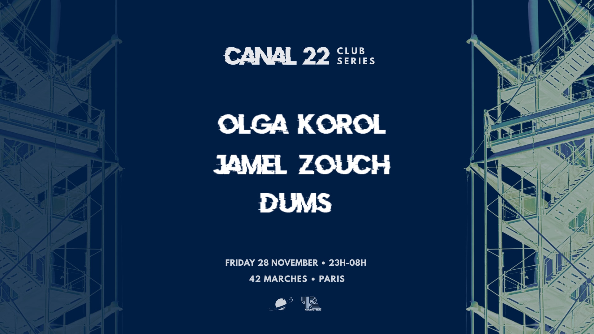 Canal22 : Olga Korol, Dums, Jamel Zouch