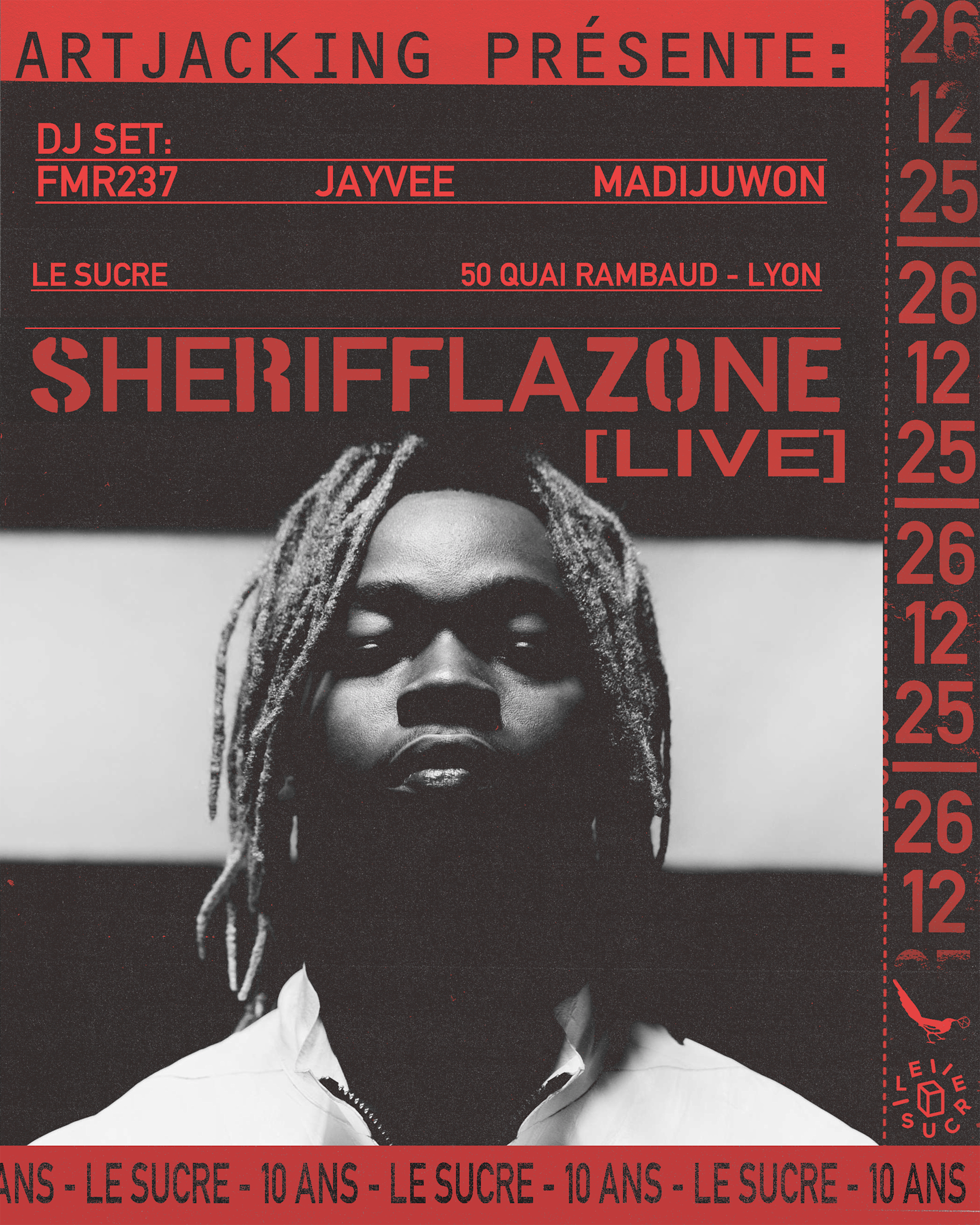 Artjacking : Sherifflazone (Live), Fmr237, Jayvee...