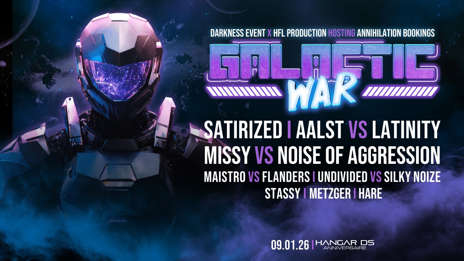 Galactic War : Darkness Event X Hfl Production