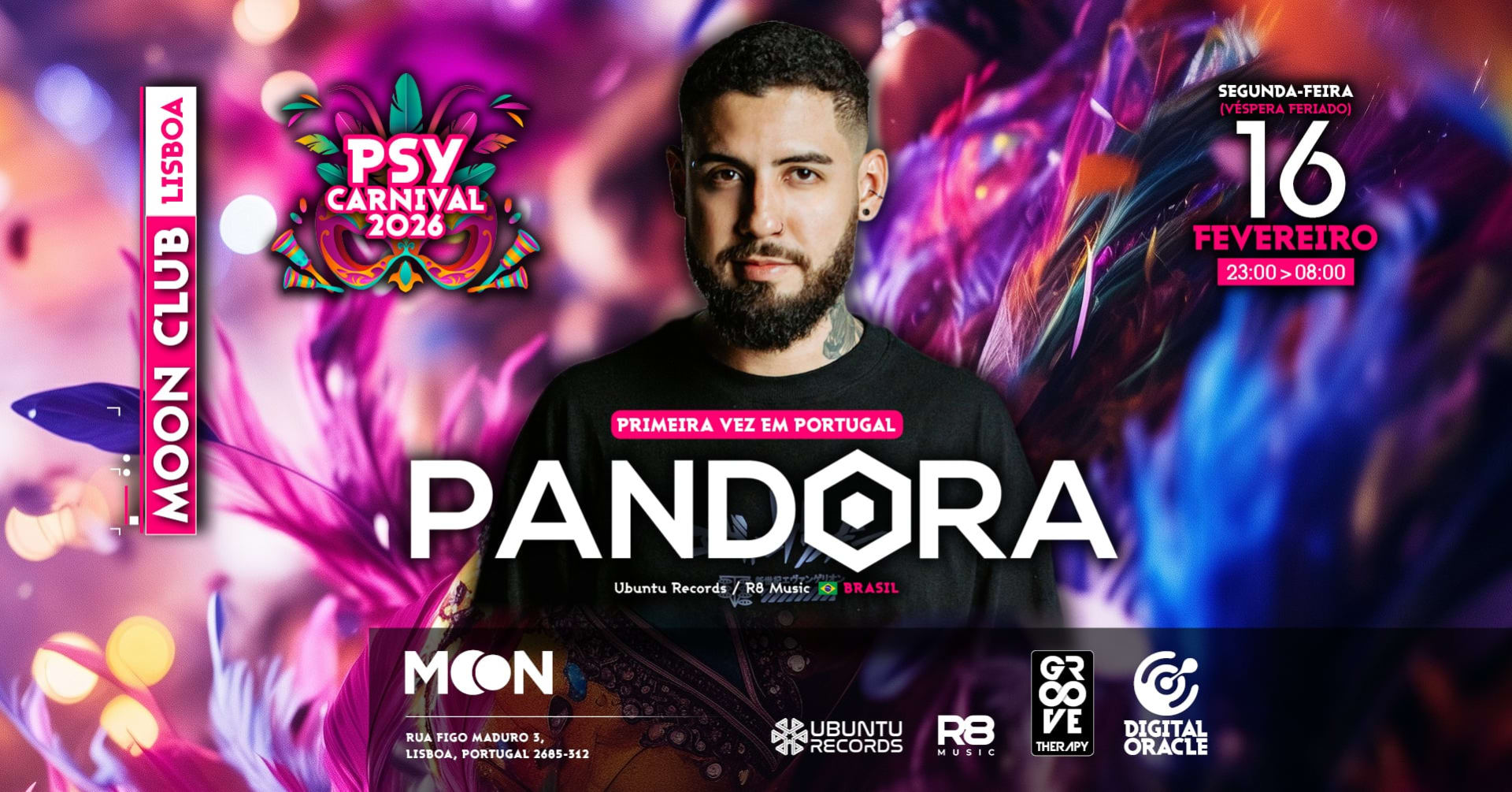 Pandora (Br) & Tropical Bleyage (Ser)Psy Carnival 2026