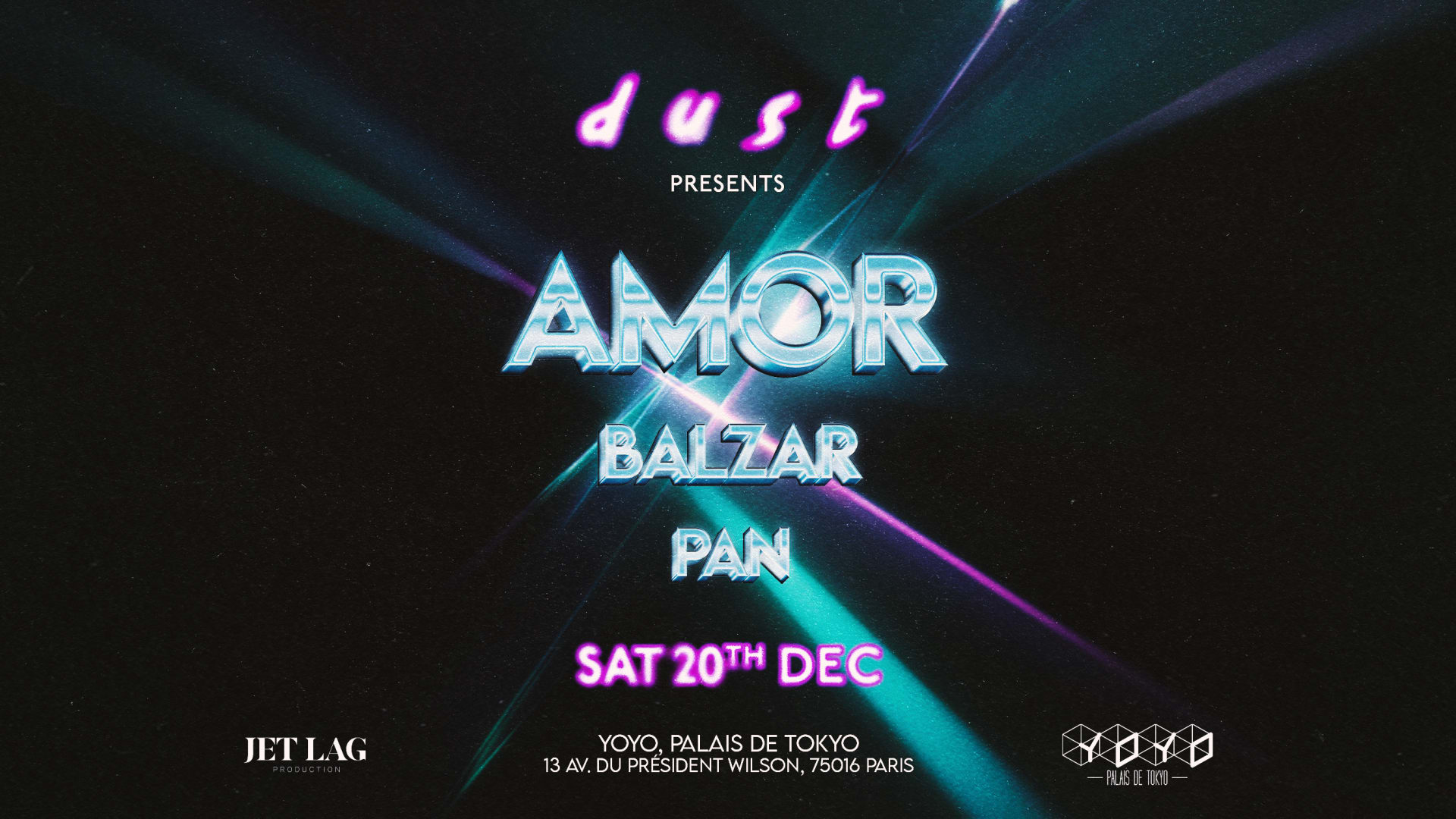 Dust Presents Amor, Balzar & Pan