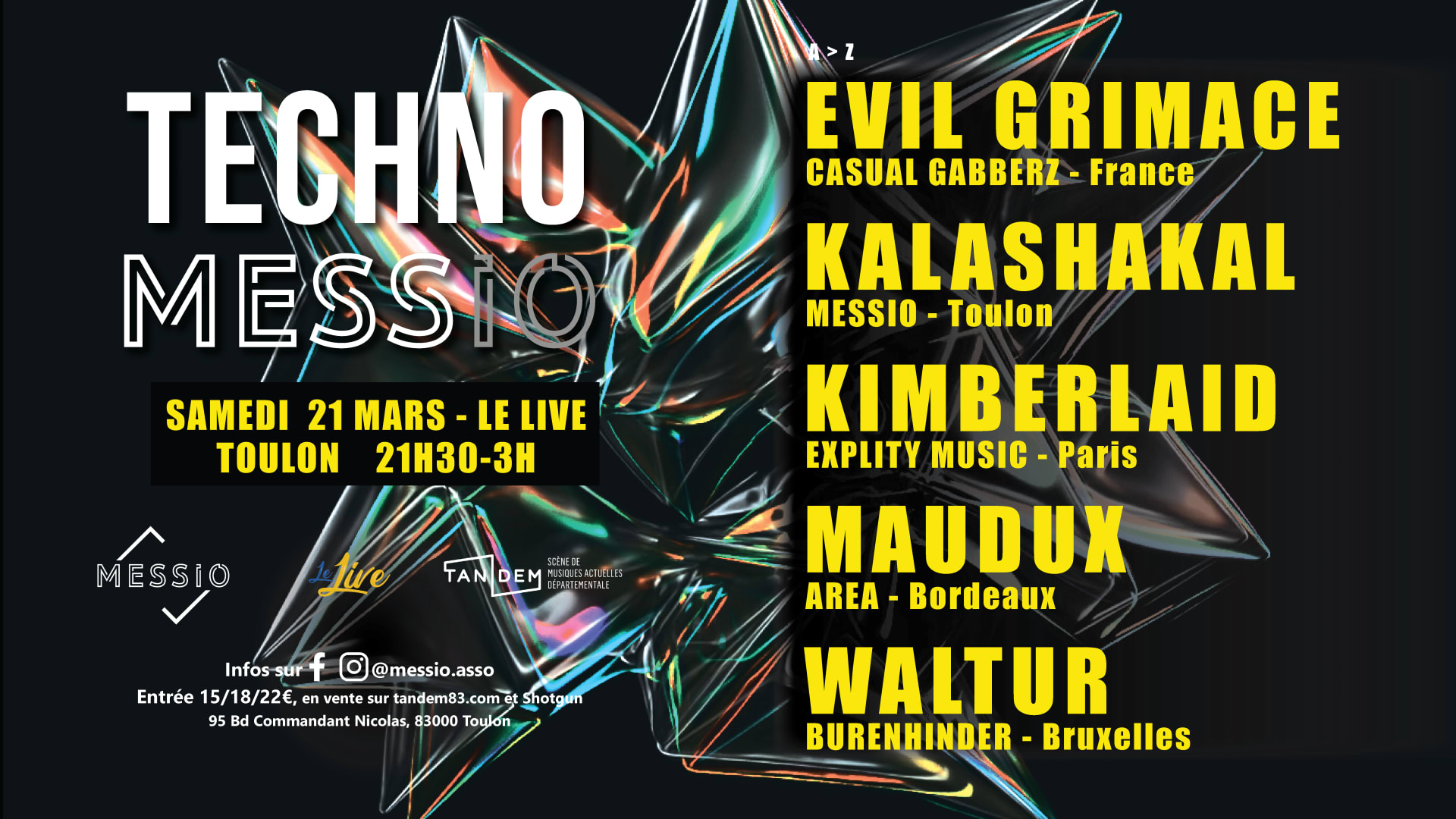 Pas Complet Lire Description Techno Mess : Evil Grimace + Ki