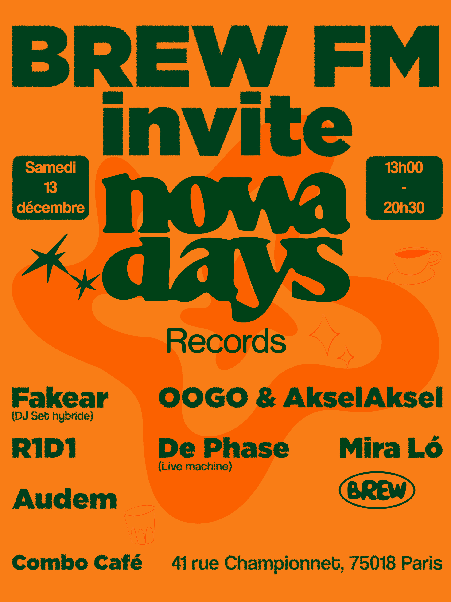 Brew Fm Invite Nowadays Records