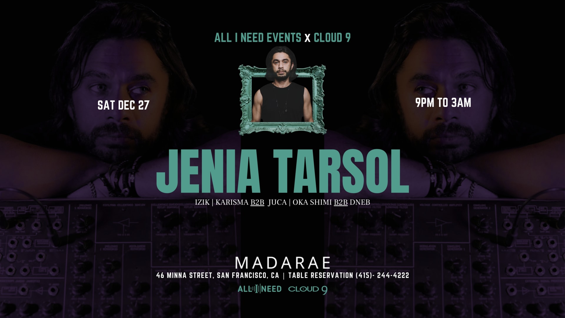 Jenia Tarsol [Indie Dance & Melodic] At Madarae