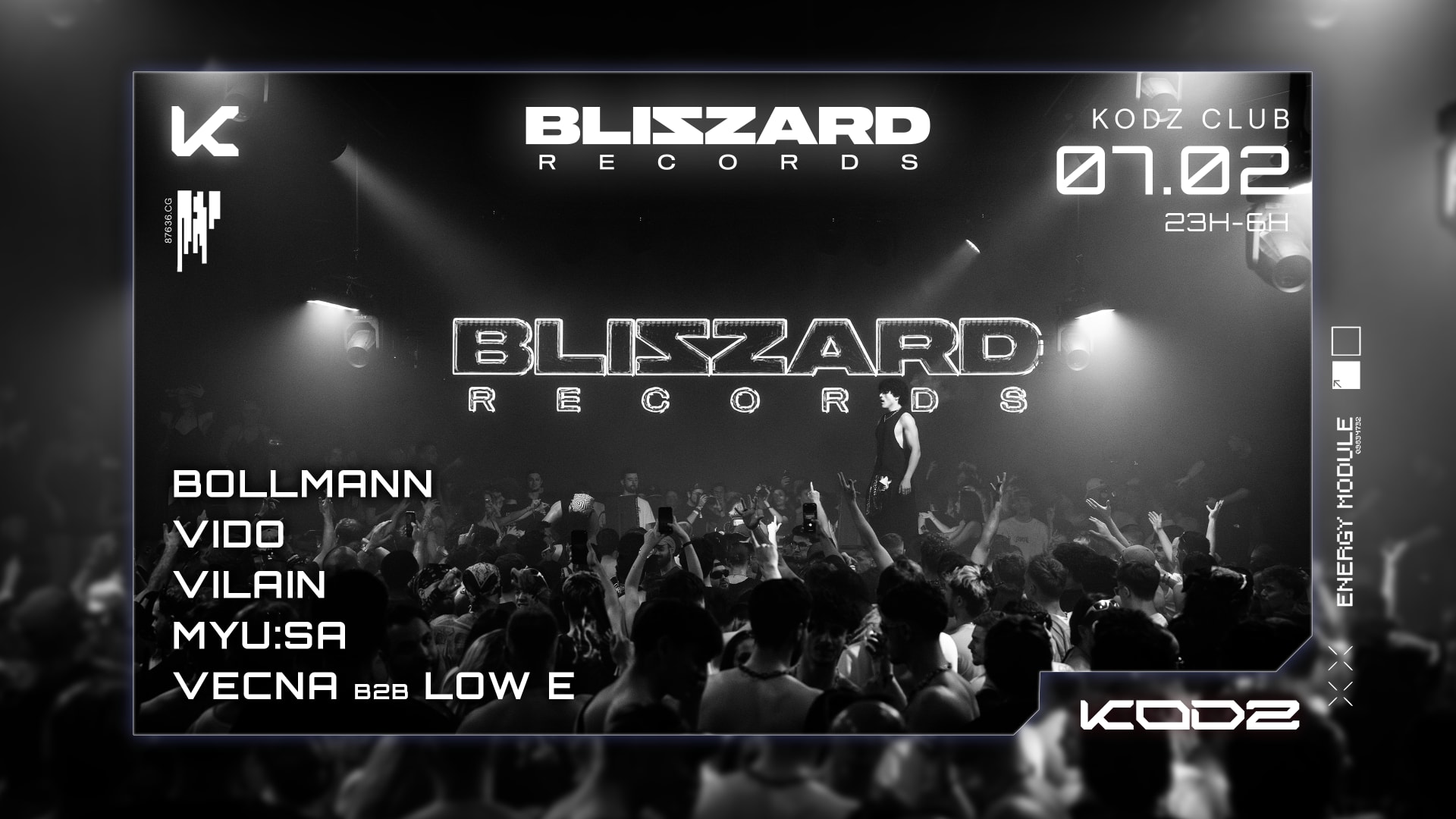 Blizzard Records X Kodz : Bollmann - Vido - Vilain & More