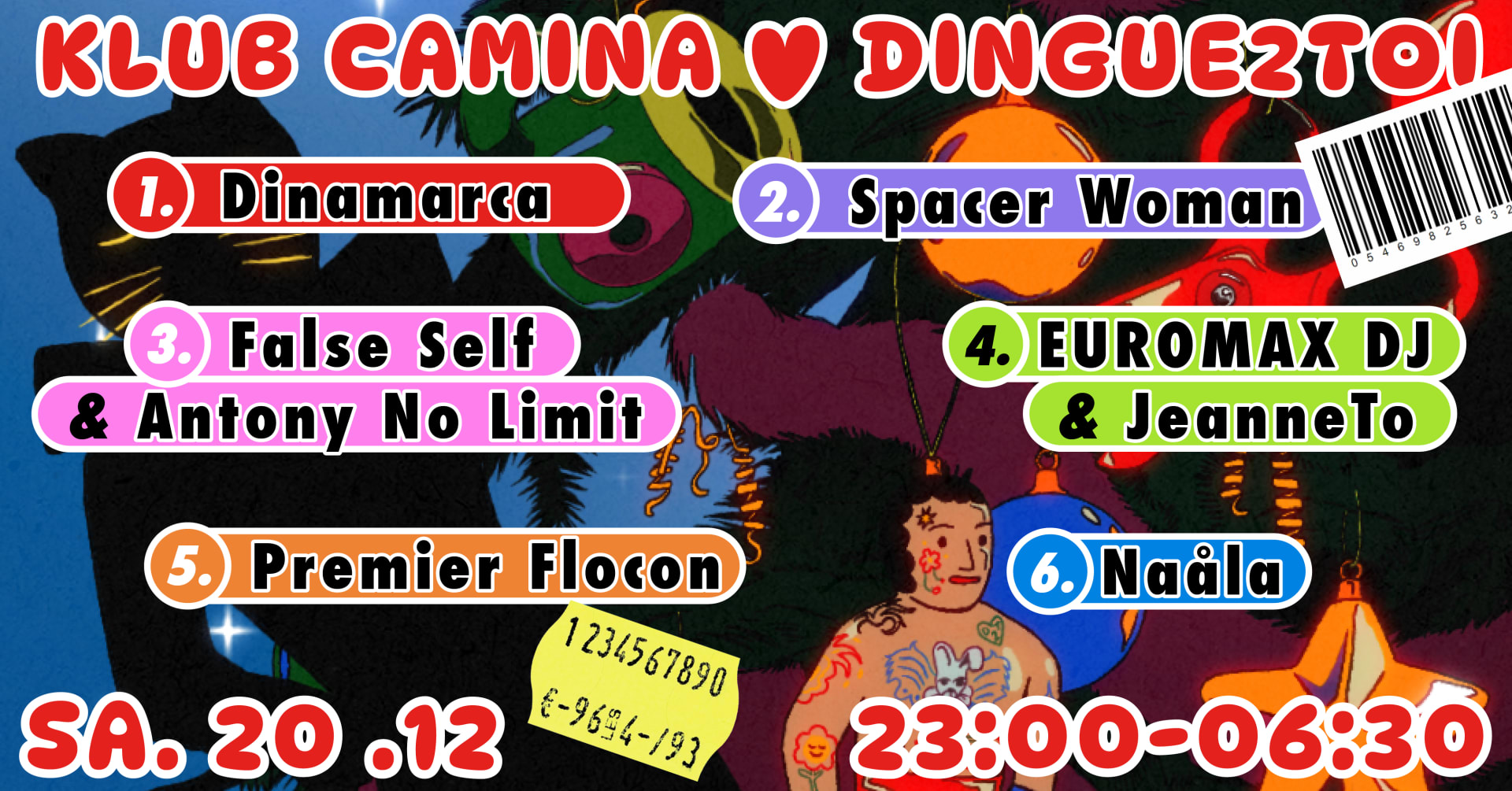 Klub Camina Dingue 2 Toi [Dinamarca, Spacer Woman, &+]