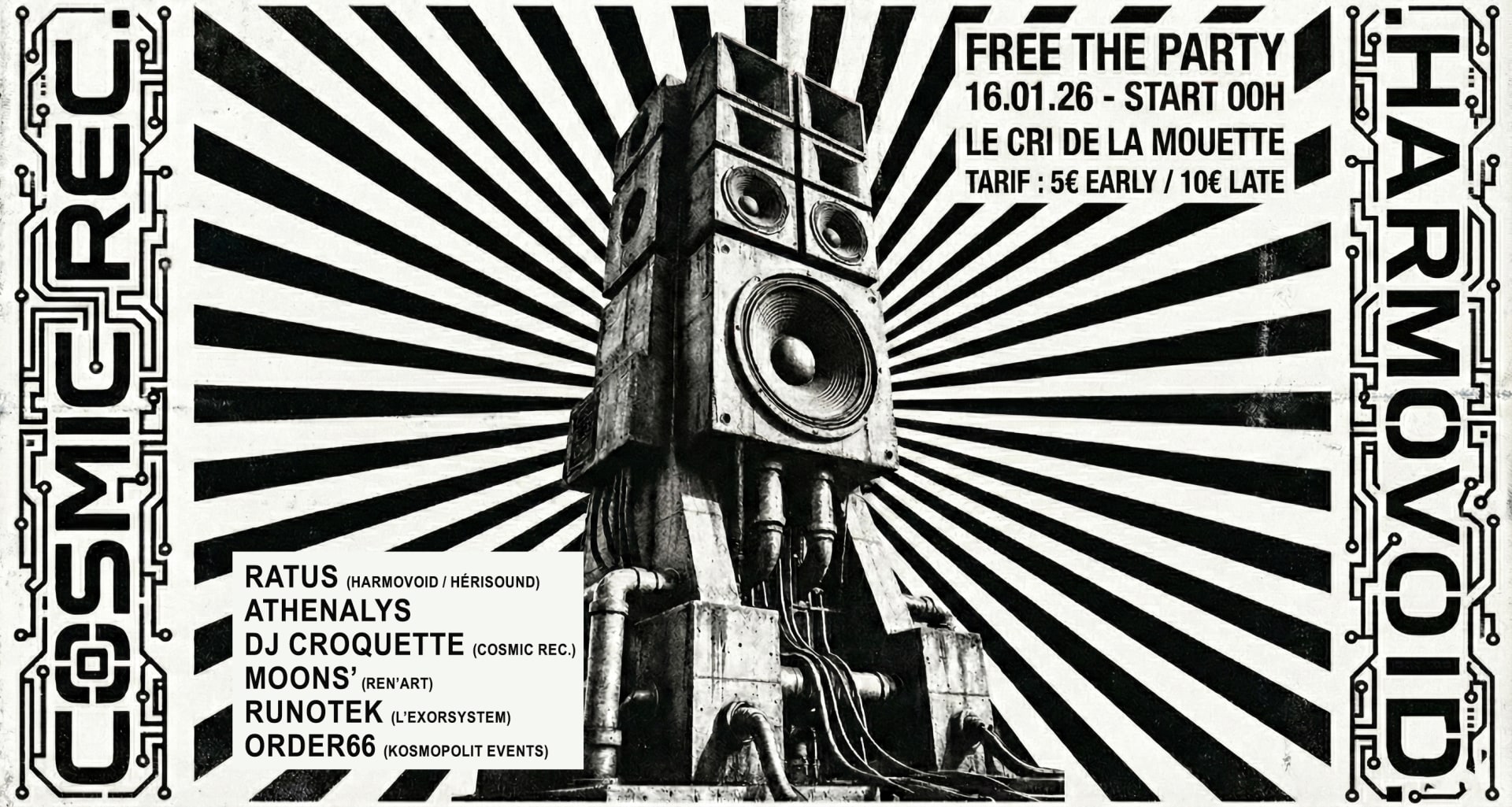 Free The Party - (Acidcore, Tribe, Hardtek, Hardcore)