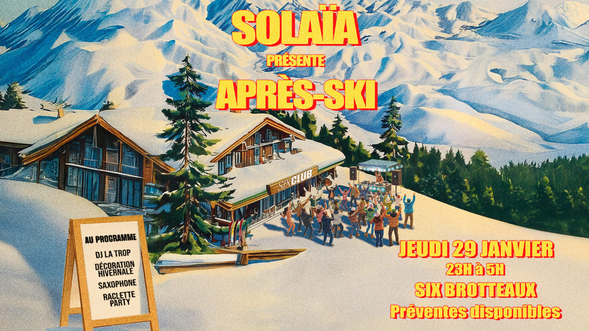 Après-Ski - 29/01 - Six Brotteaux - Lyon, France