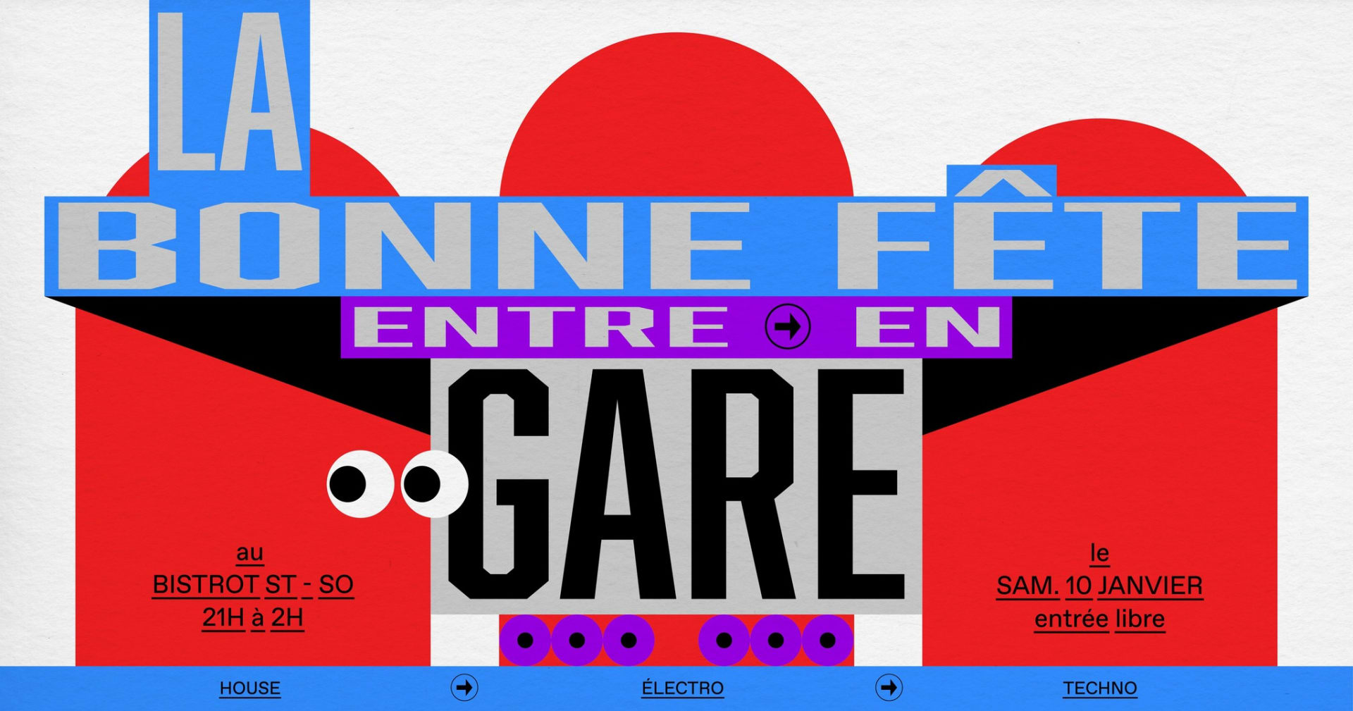 La Bonne Fête ! House / Electro / Techno (Gratuit)