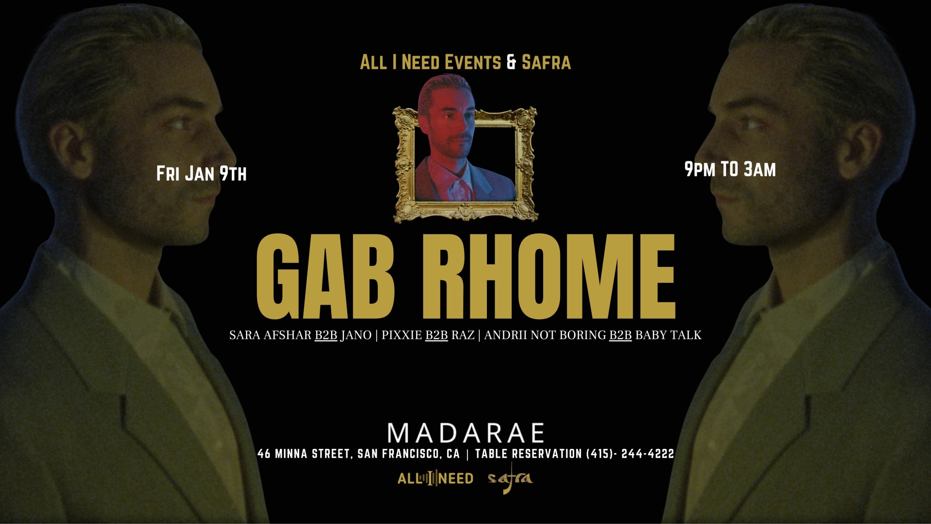 Gab Rhome (Indie Dance/ Disco /Deep & Tribal) At Madarae