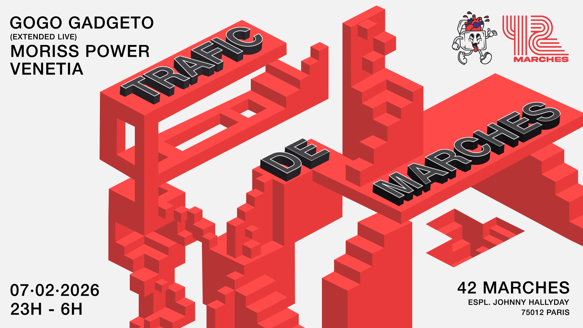 Trafic De Marches: Gogo Gadgeto (Live) & Venetia