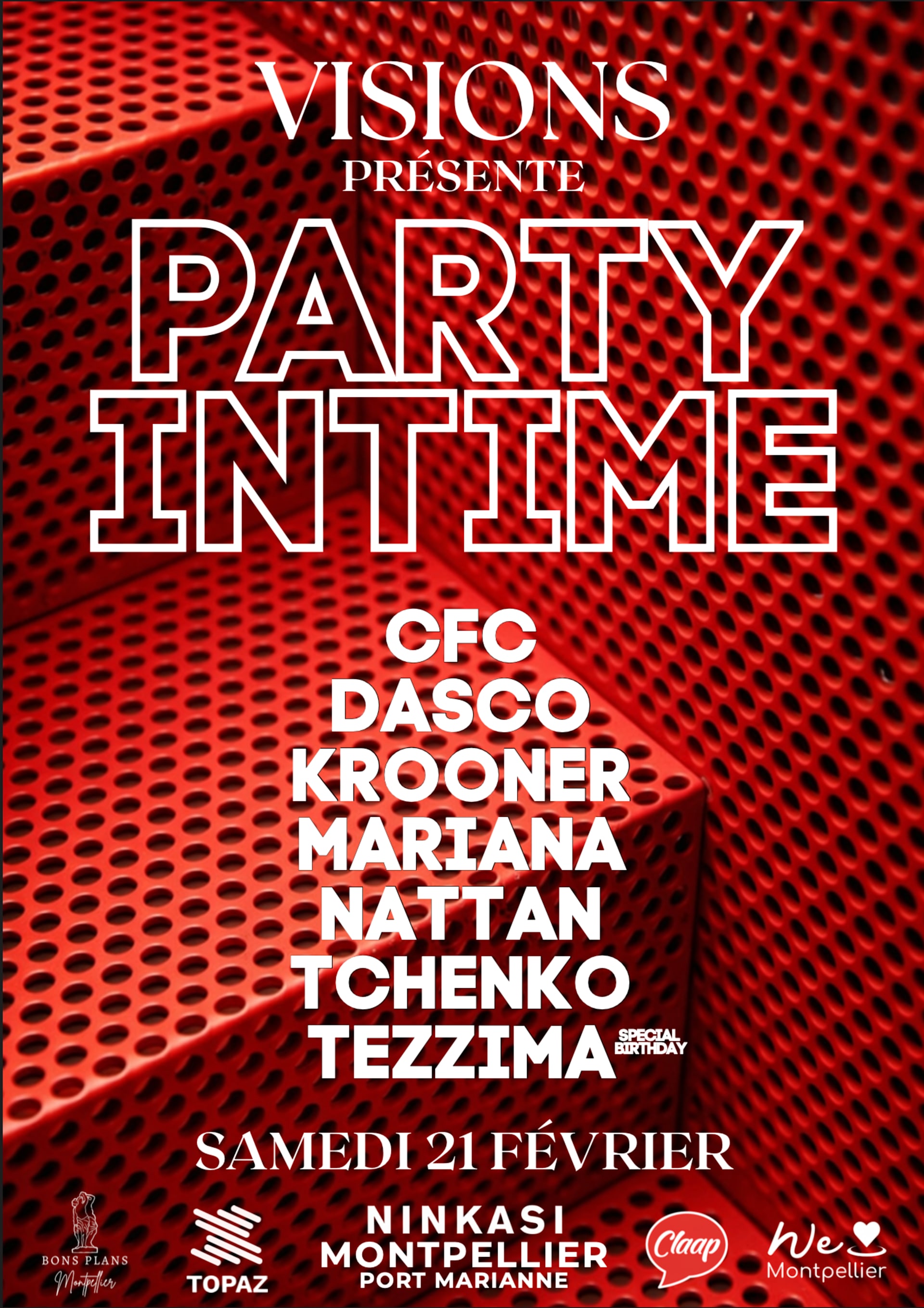 Visions Présente Party Intime