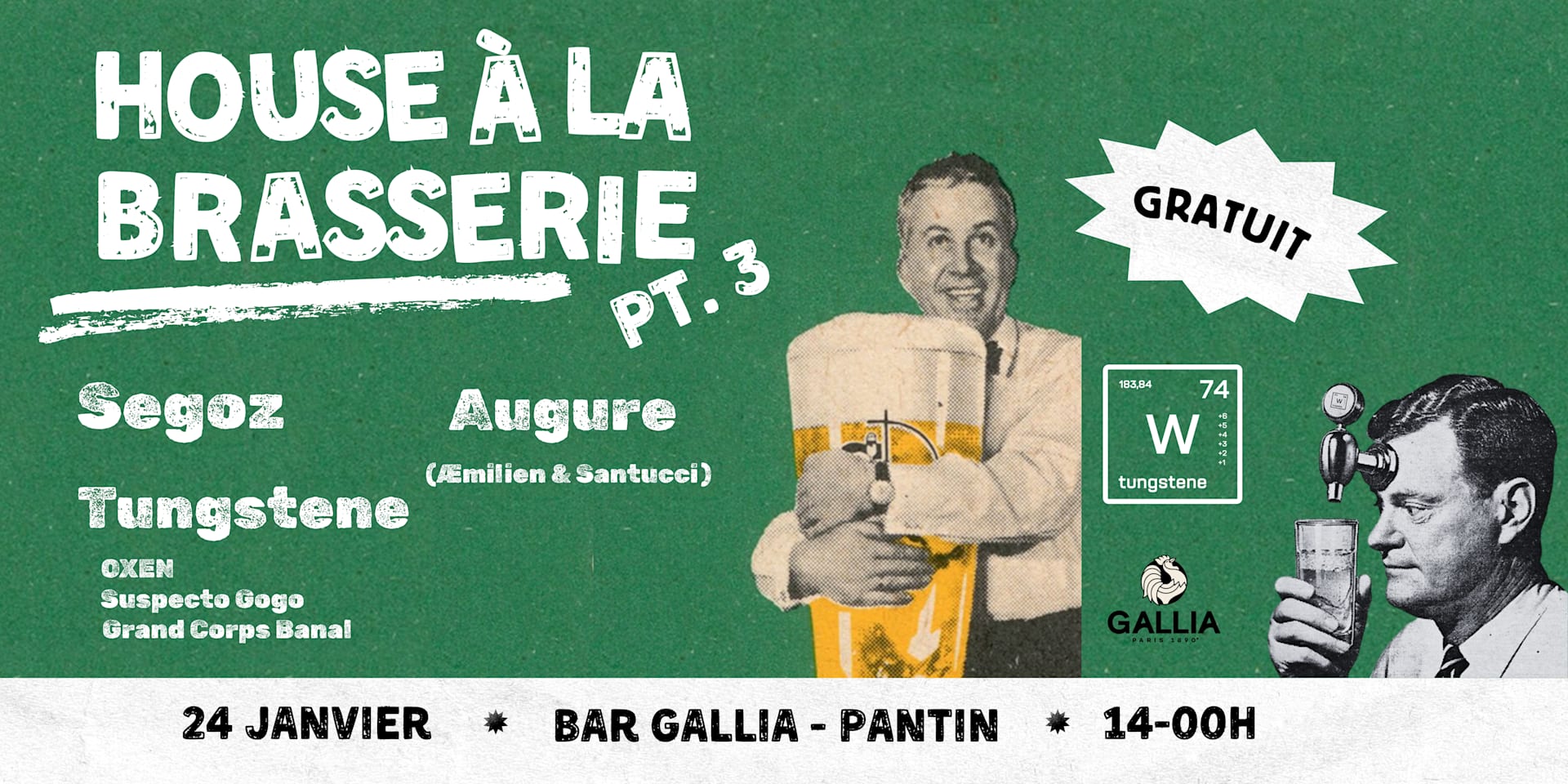 Tungstene : House À La Brasserie Pt.3