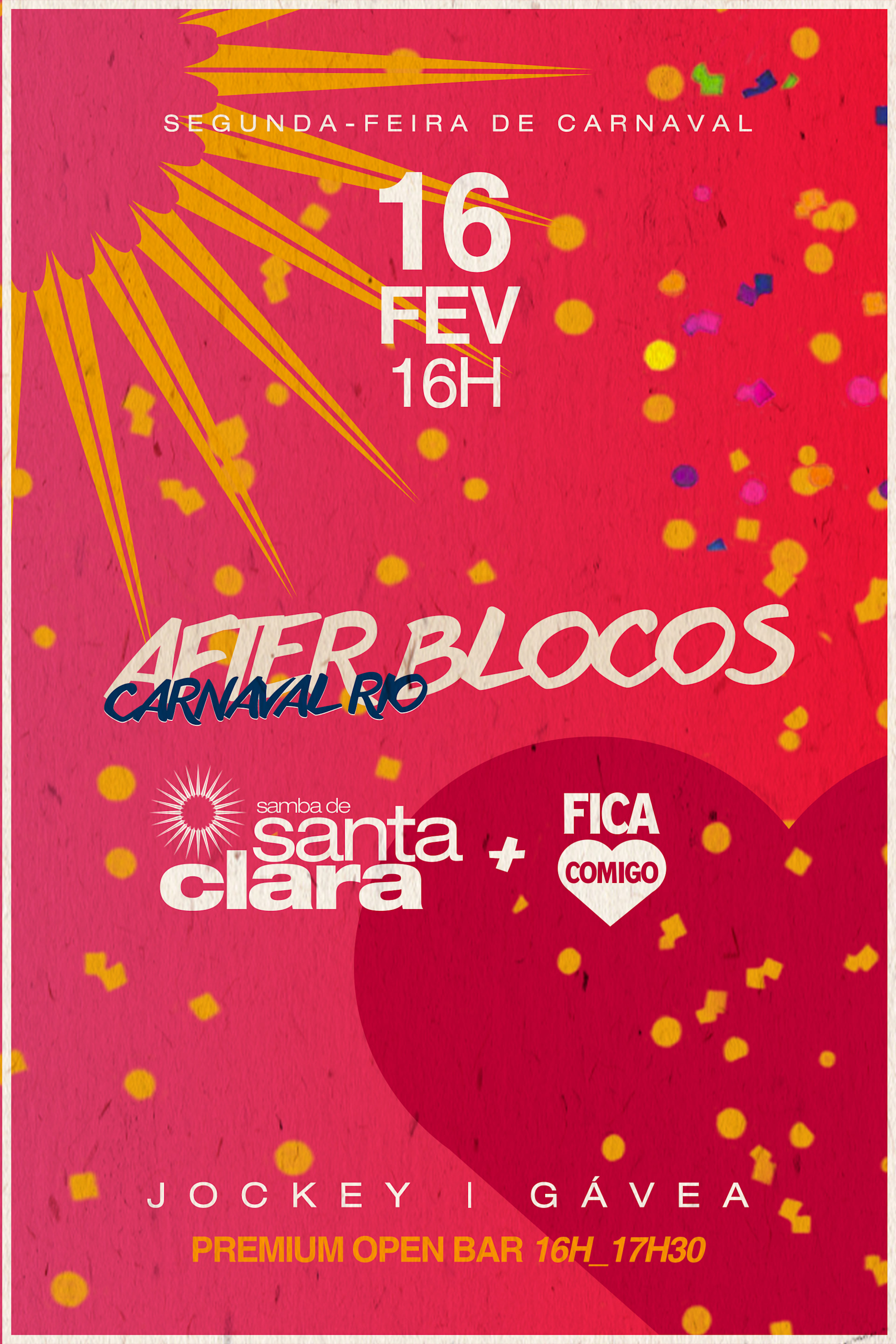 Afterblocos 2026 | Fica Comigo & Santa Clara & Friends