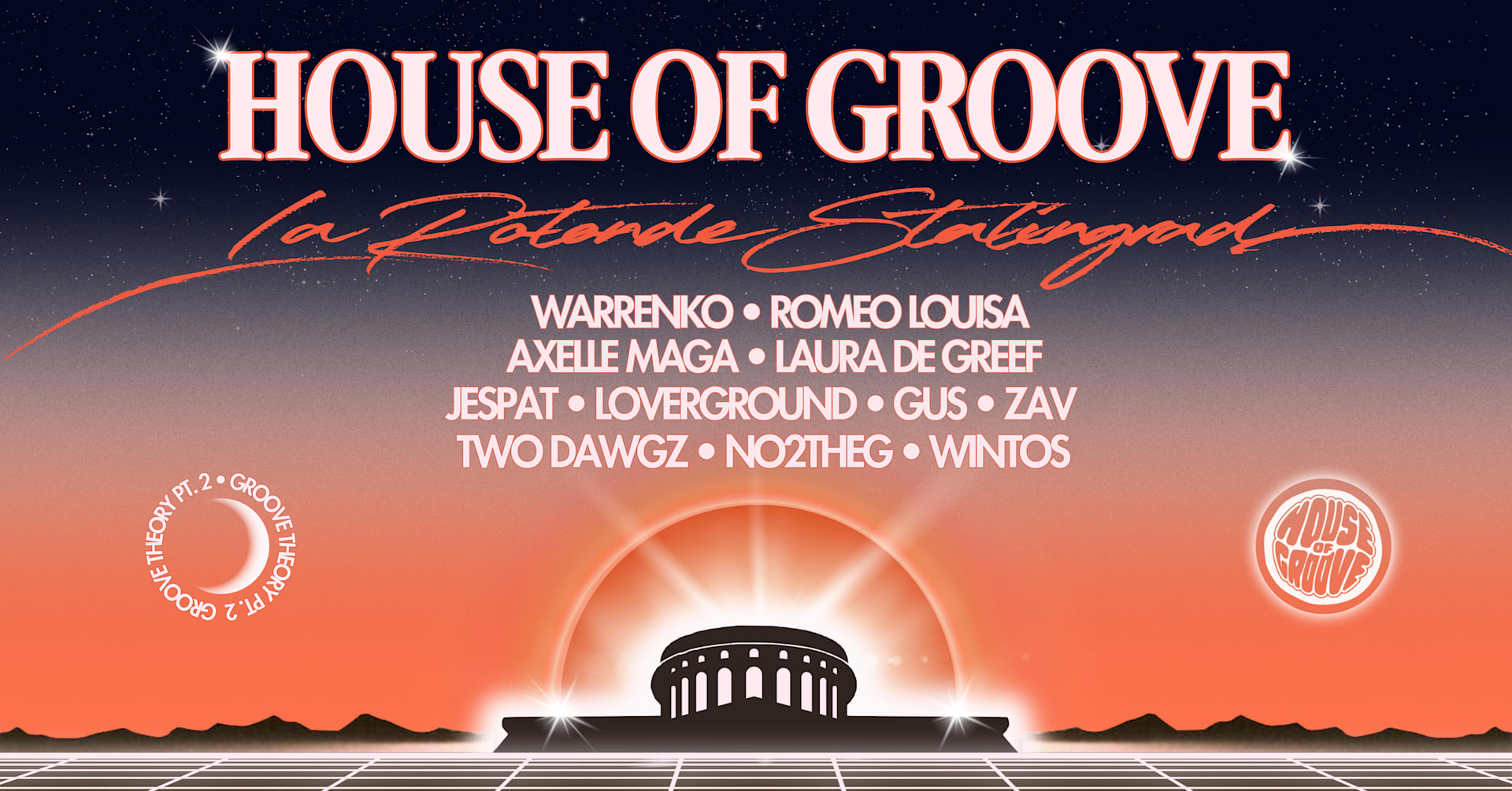 House Of Groove : Warrenko (Roche Musique) & All Stars Xxl
