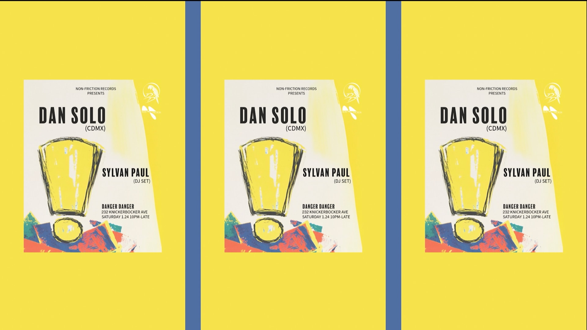 Non-Friction Records Presents Dan Solo, Sylvan Paul (Dj Set)