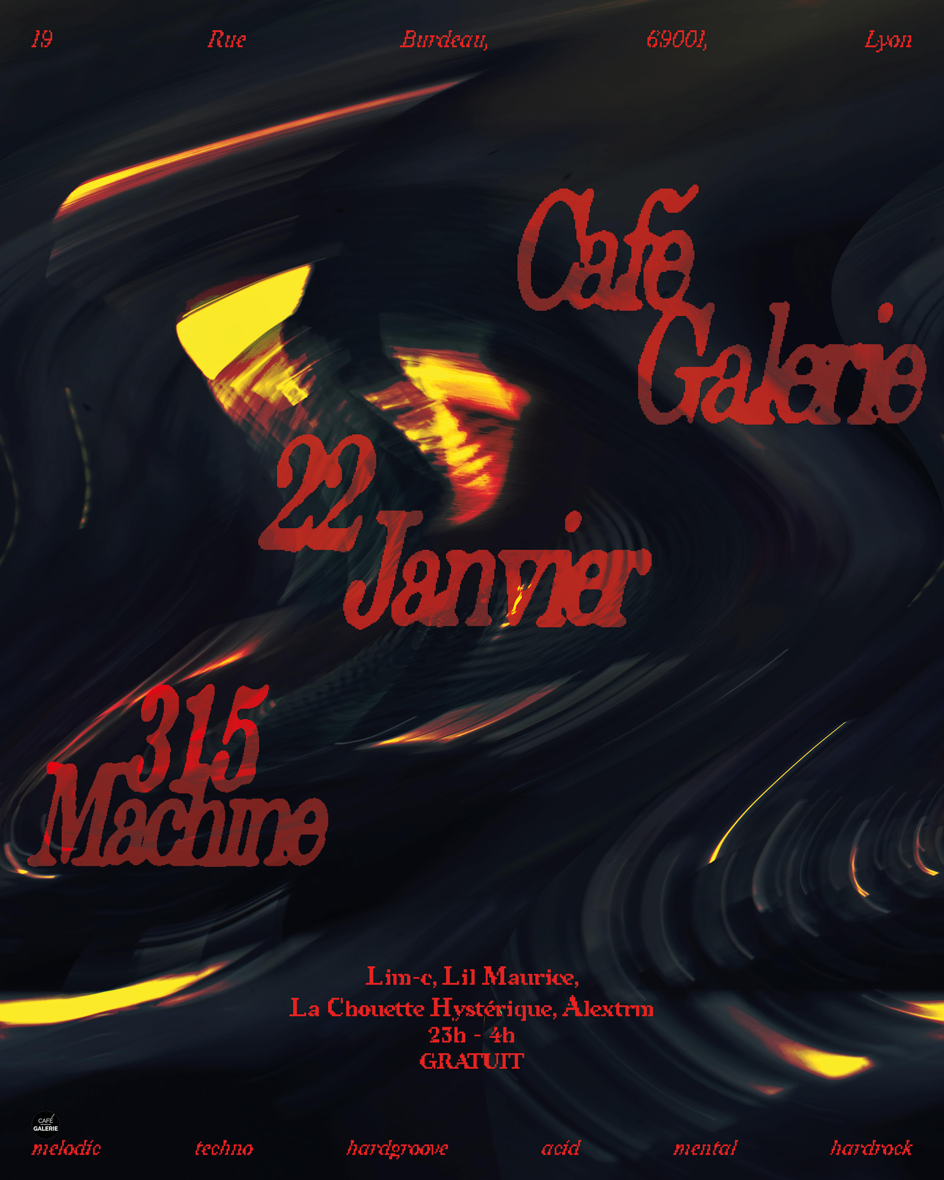 315 Machine X Cafe Galerie Édition 3