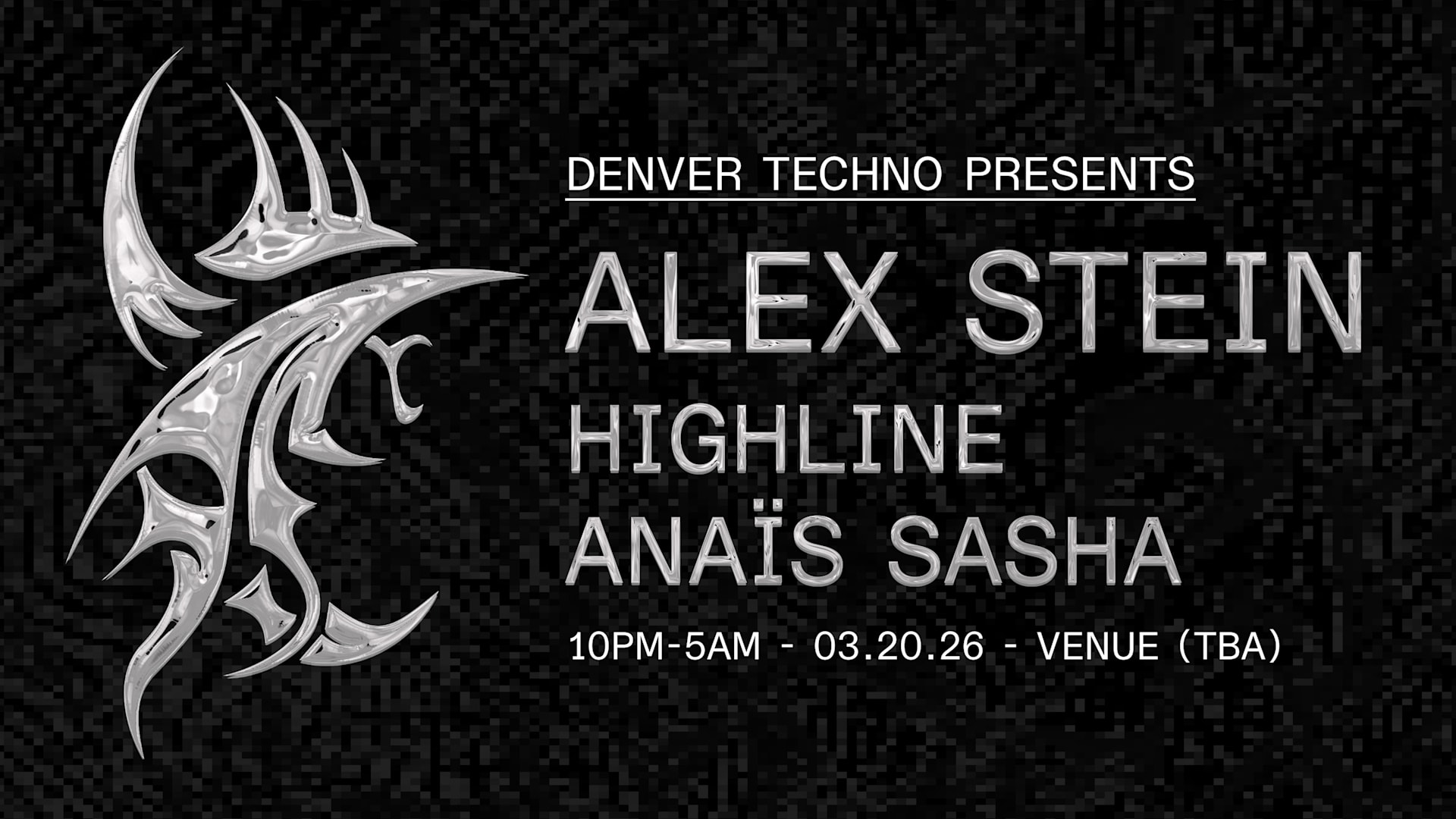 Denver Techno Presents: Alex Stein (Drumcode)