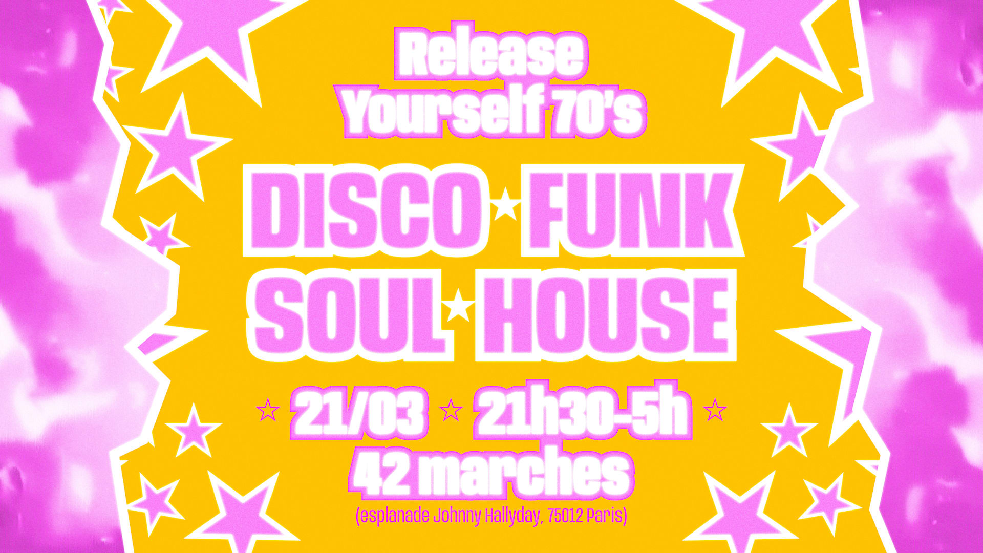 Release Yourself X 42 Marches : Disco/Funk/Soul/House 70-80
