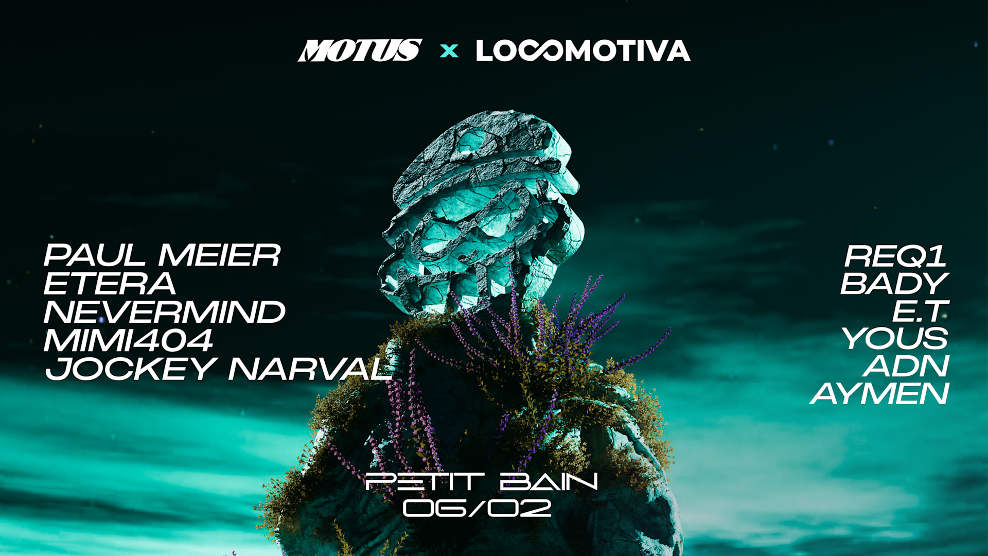 Motus X Locomotiva - Trance, Techno & Hardgroove On A Boat