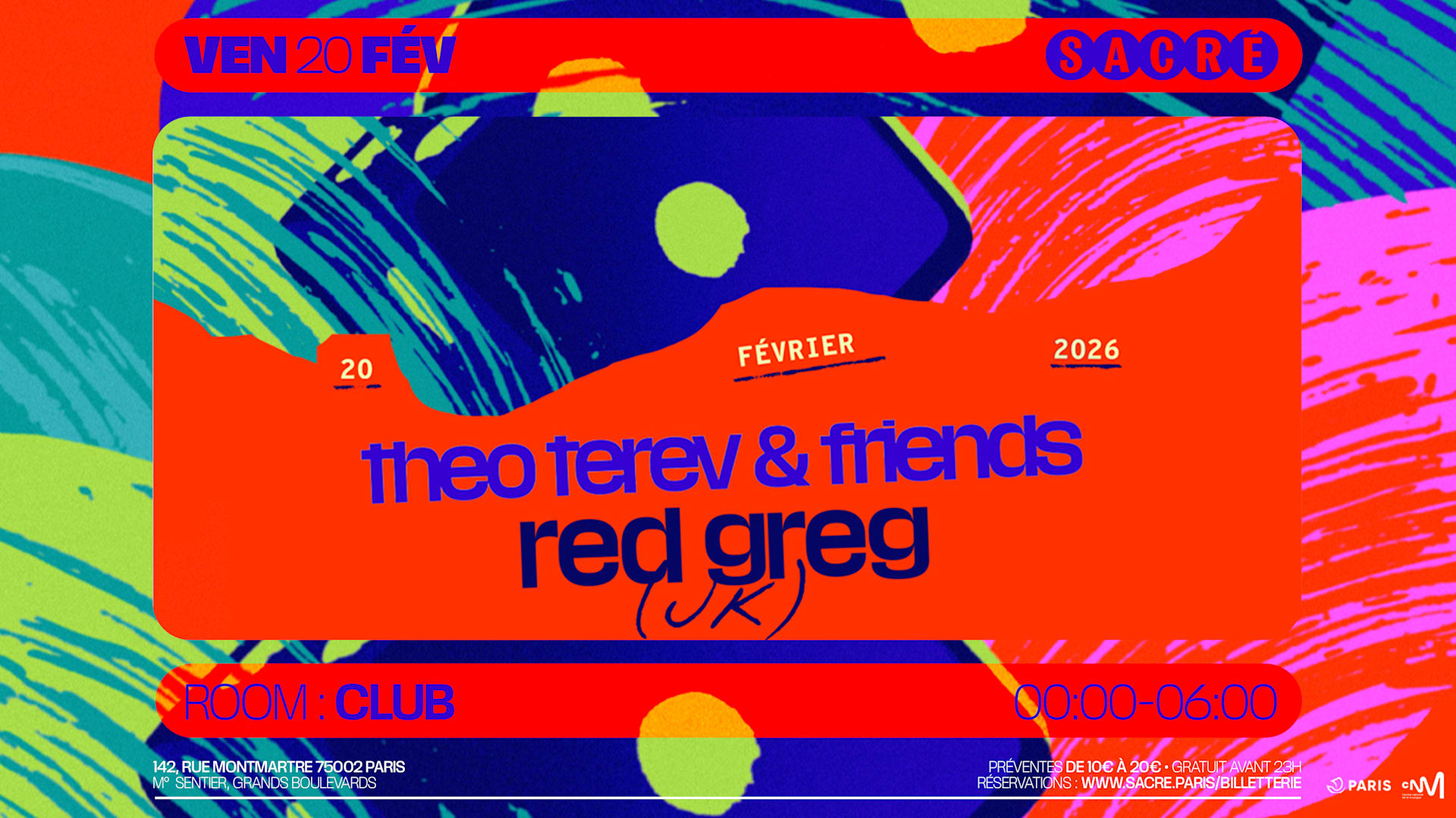 Sacré Présente : Théo Terev Invite Red Greg
