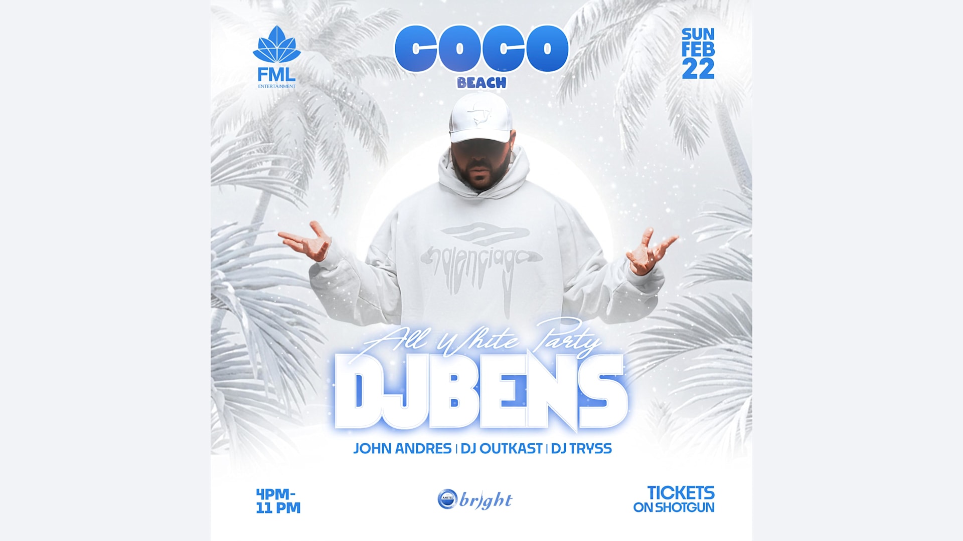 Dj Bens • Coco Beach: All White Party