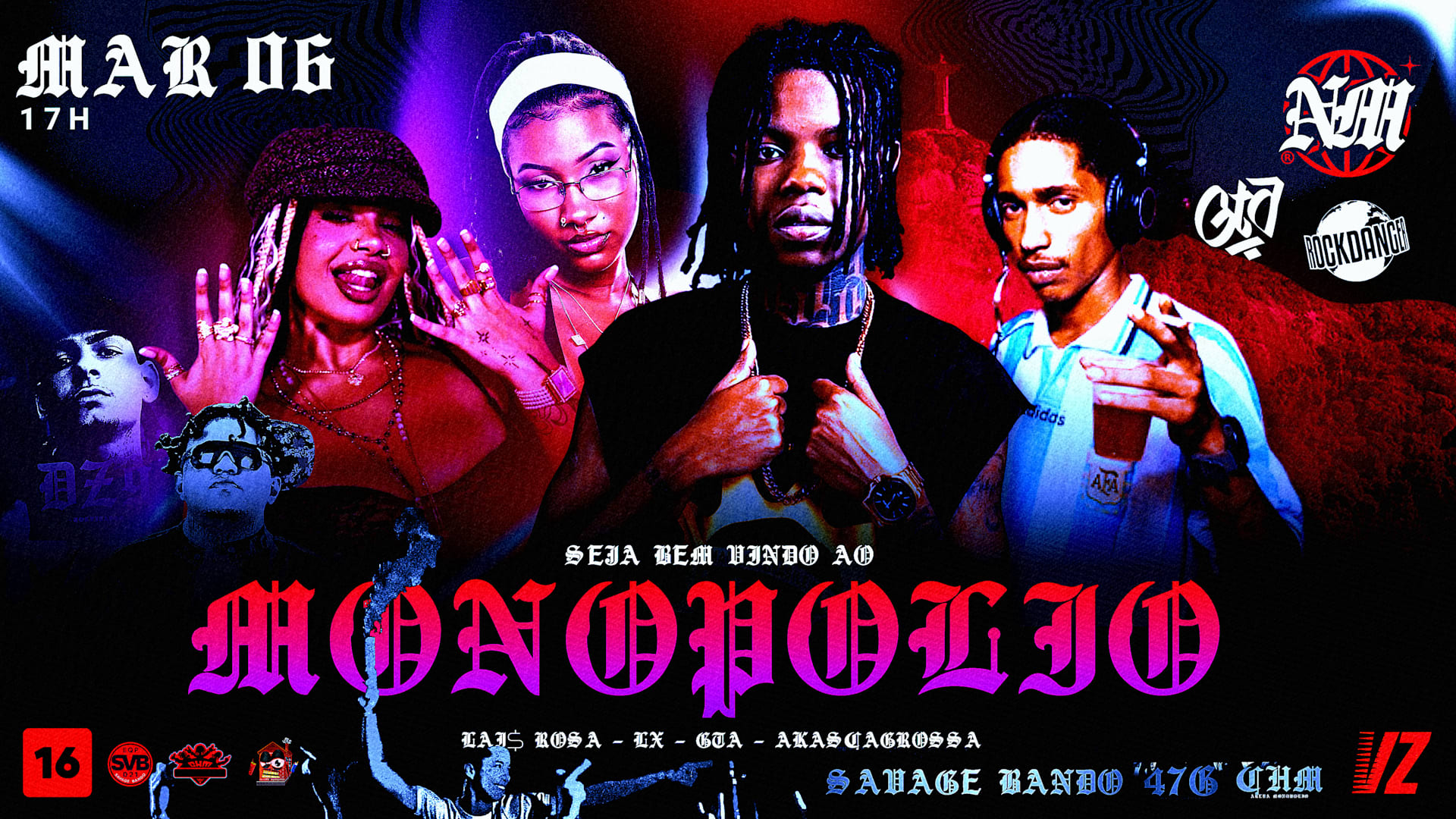 Bem Vindo Ao Monopólio: Lais Rosa, LX & Gta No Vidigal!