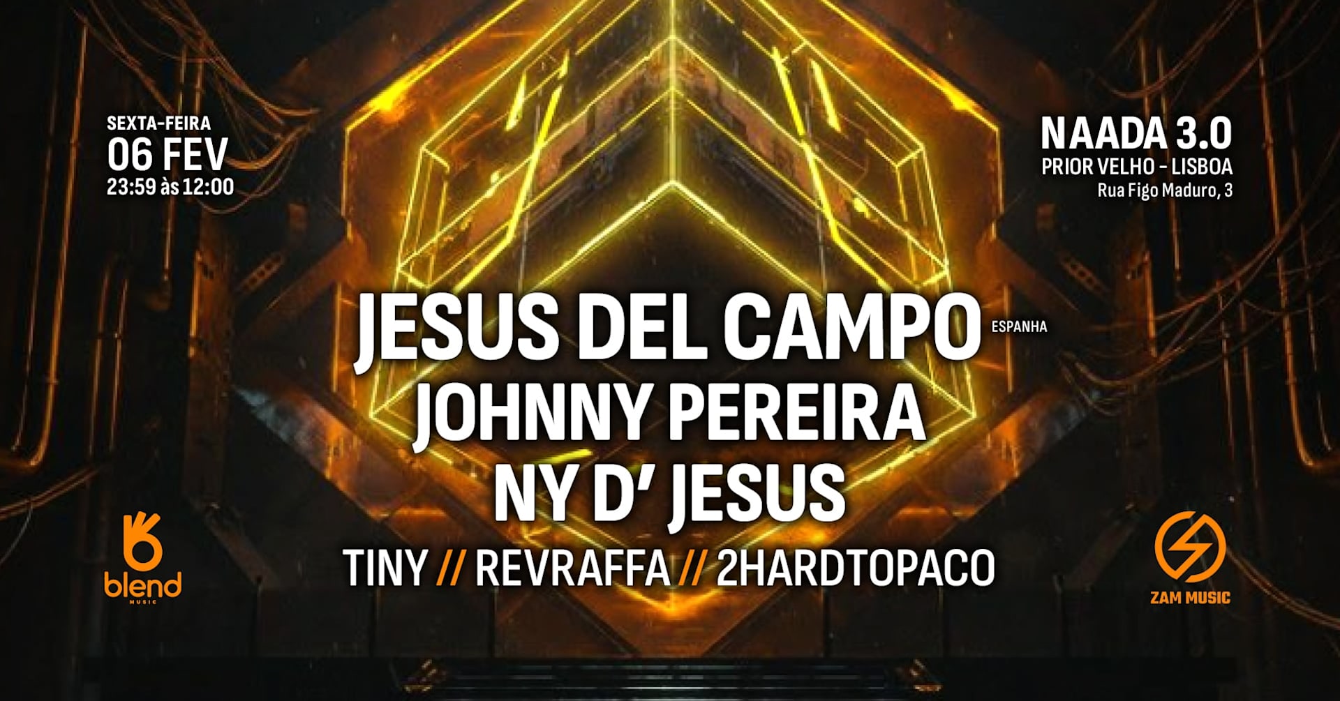 Blend & Zam : Jesus Del Campo, Ny Djesus & Johnny Pereira