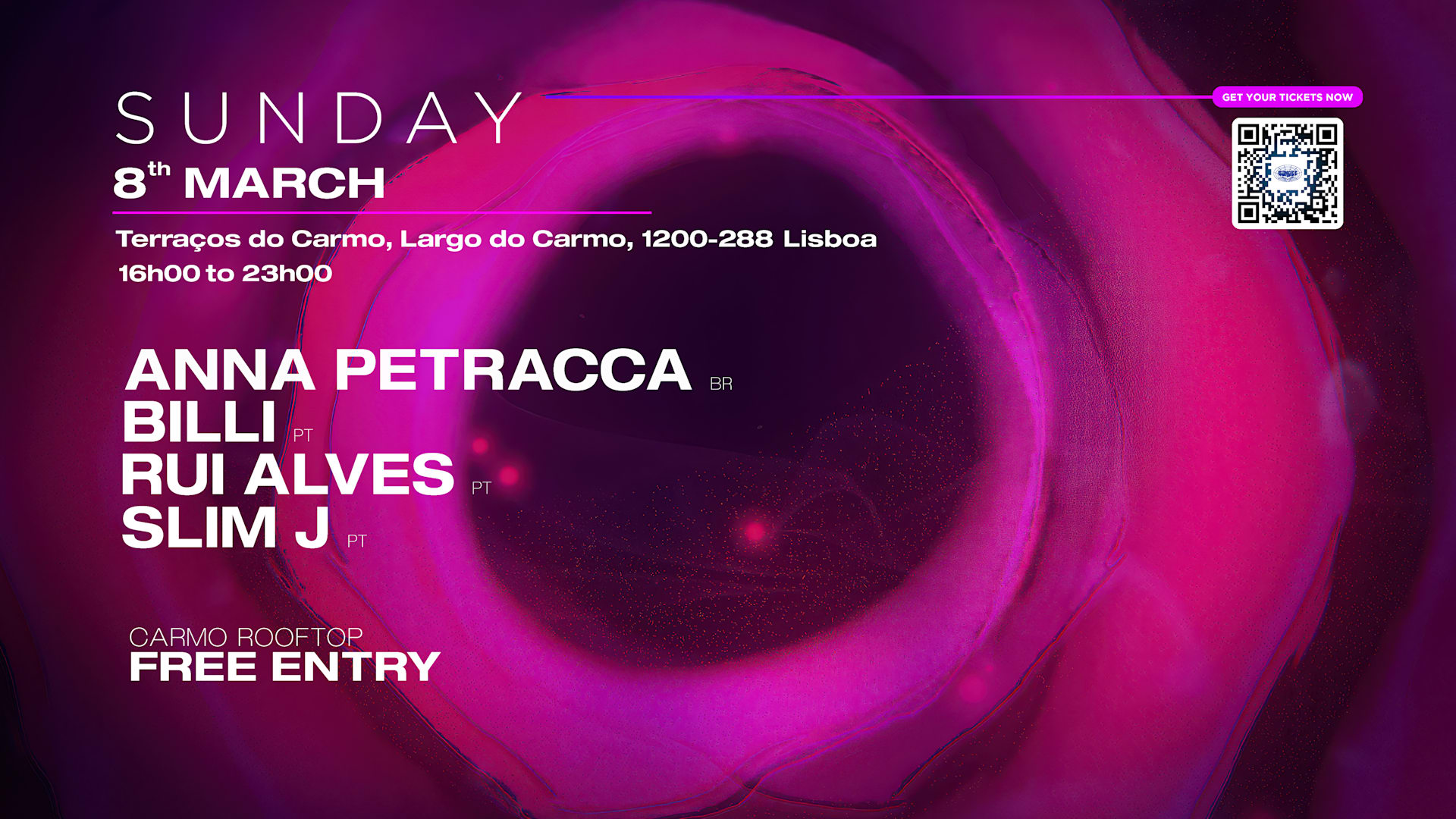 Anna Petracca ‣ Billi & More | Sunday 8 Mar • Carmo • Free