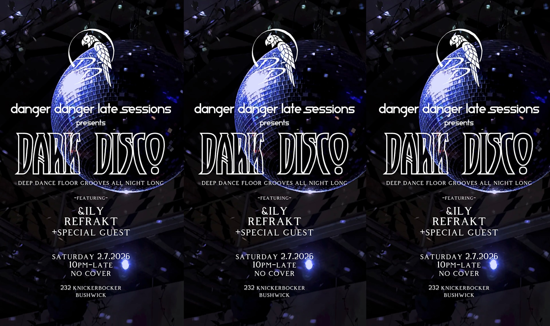 Danger Danger Presents Dark Disco Feat. &Ily, Refrakt