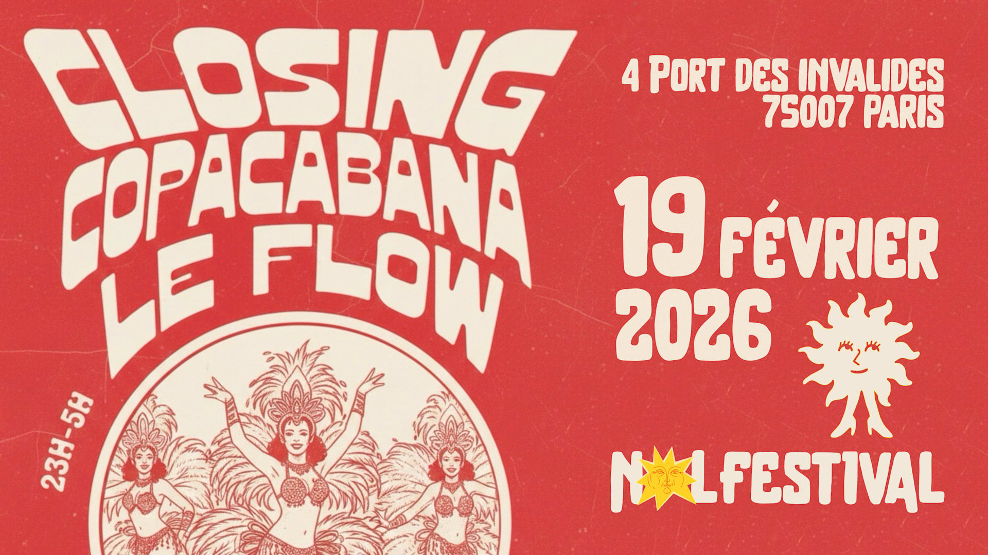 Closing Copacabana | 19/02 @Leflow