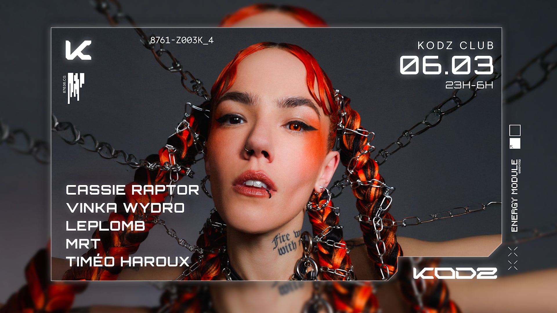Kodz : Cassie Raptor - Vinka Wydro - Leplomb & More
