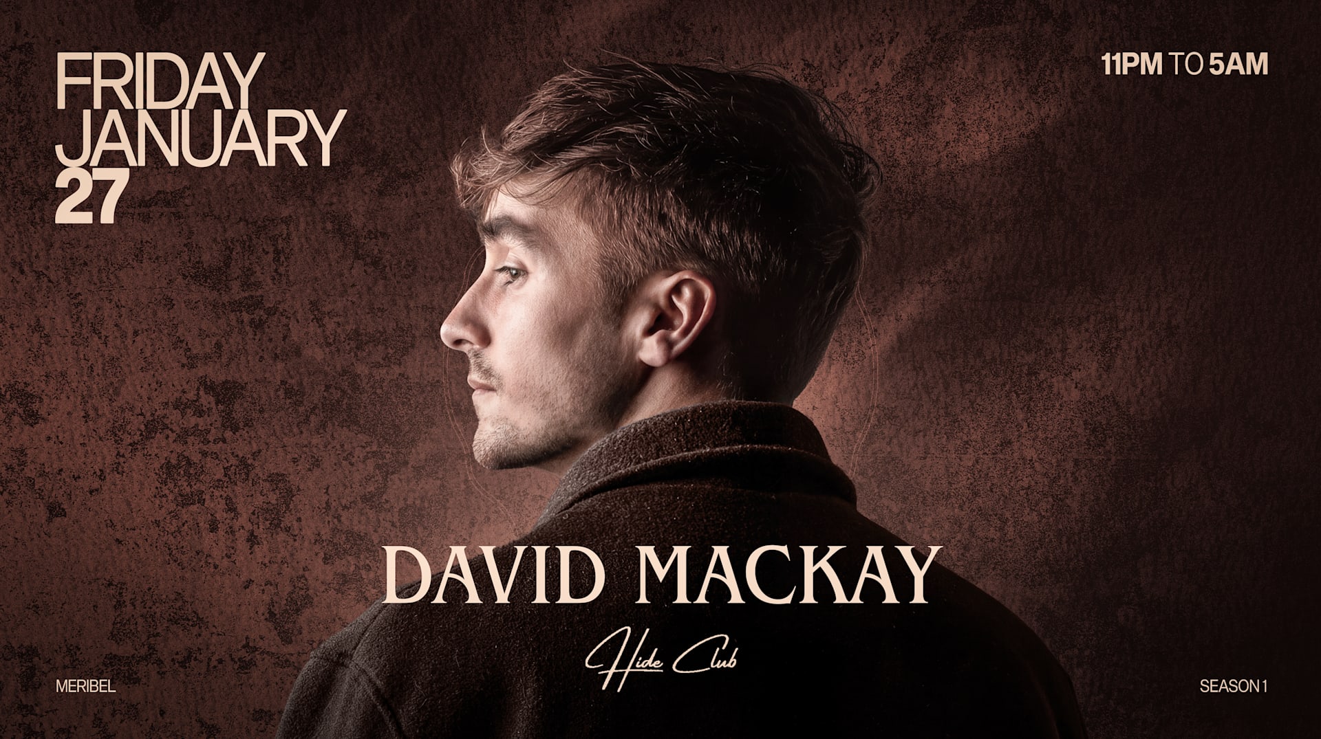 David Mackay At @Hide Club