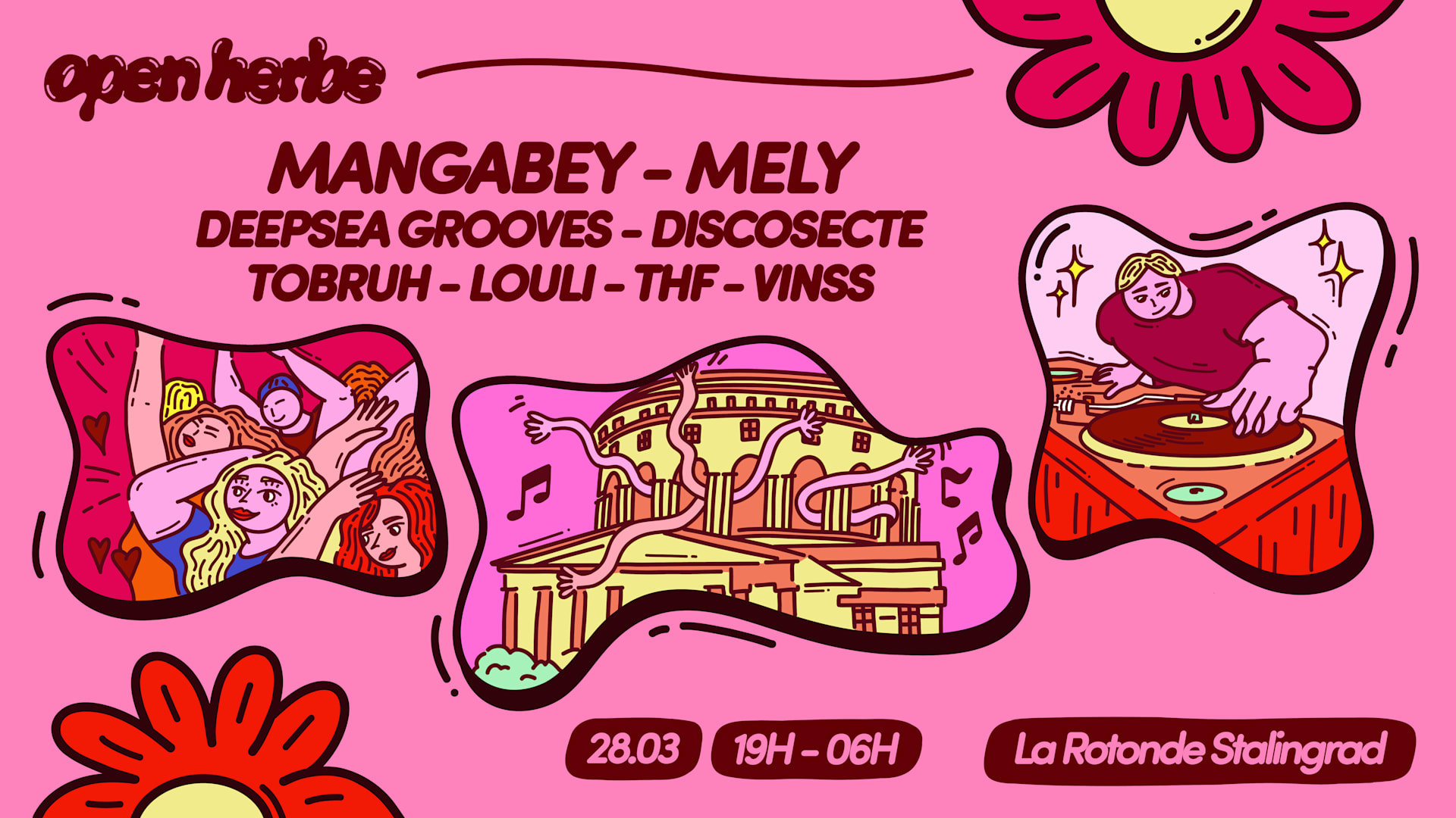 [Places Dispo A L'entree] Open Herbe · Club Xxl