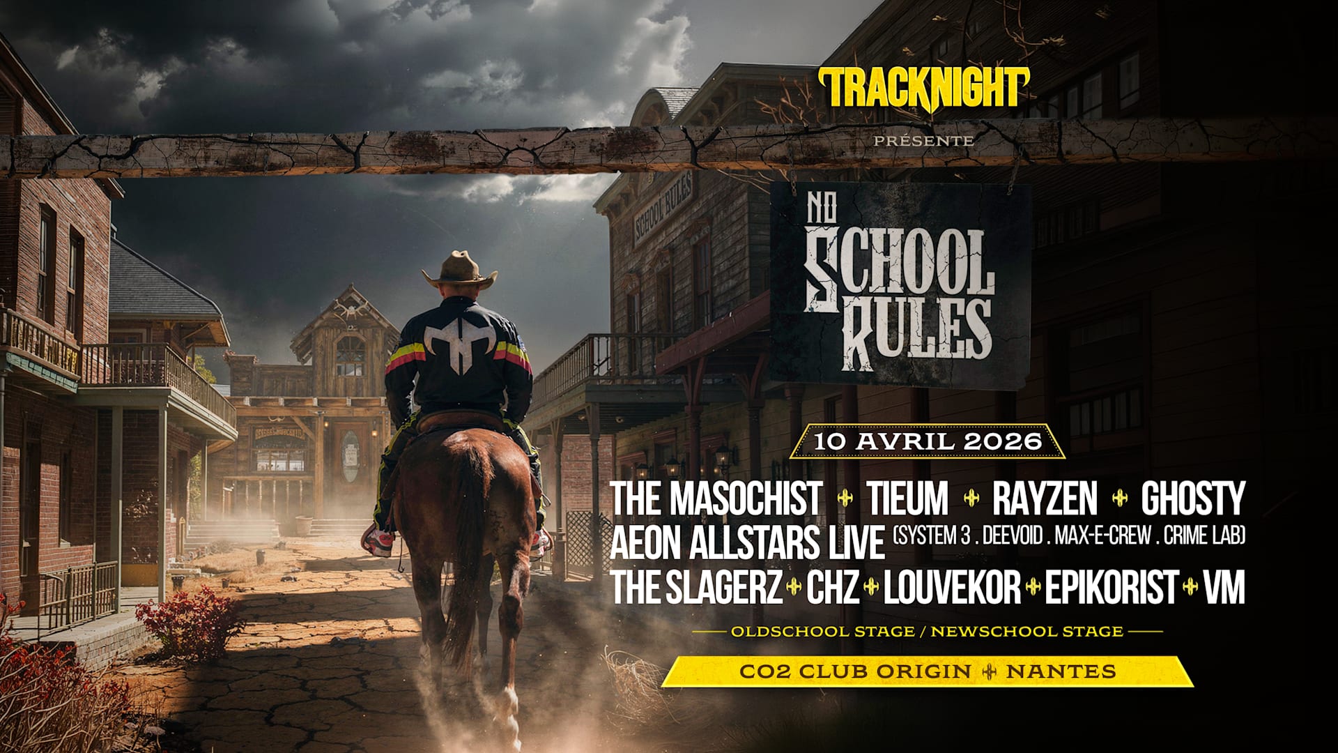 Tracknight Présente No School Rules
